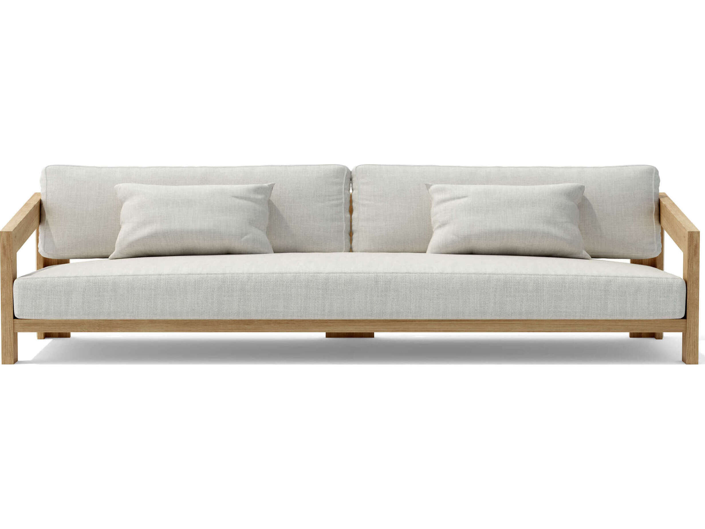 Anderson Teak Smyrna Patio Natural 4 Piece Lounge Set