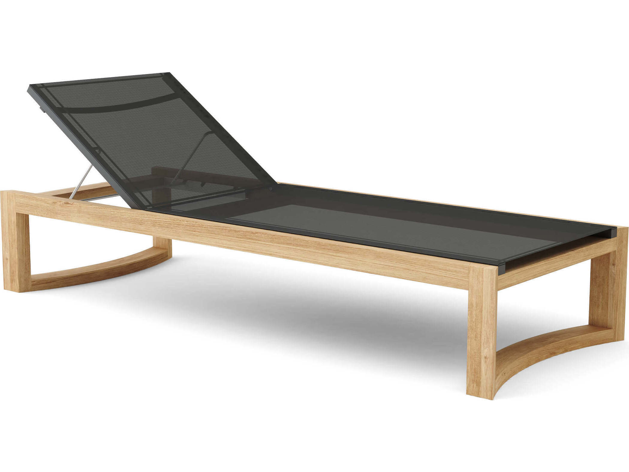 Anderson Teak Junus Natural Patio Chaise Lounge