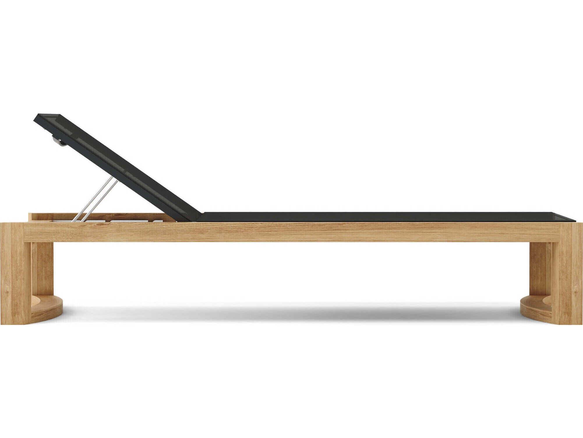 Anderson Teak Junus Natural Patio Chaise Lounge