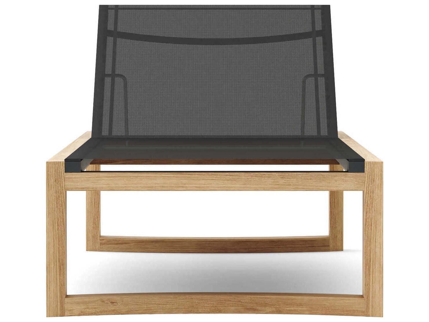 Anderson Teak Junus Natural Patio Chaise Lounge