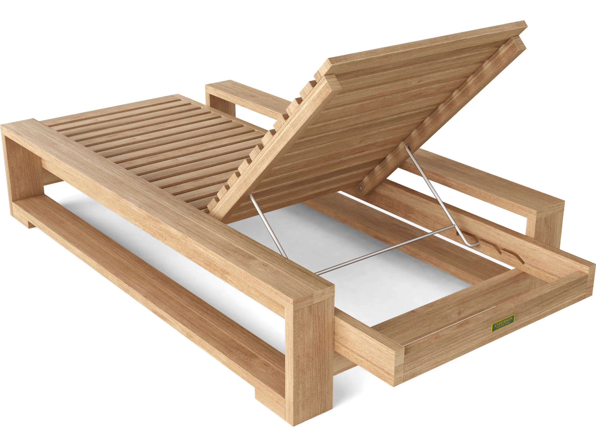 Anderson Teak Capistrano Sun Patio Chaise Lounge