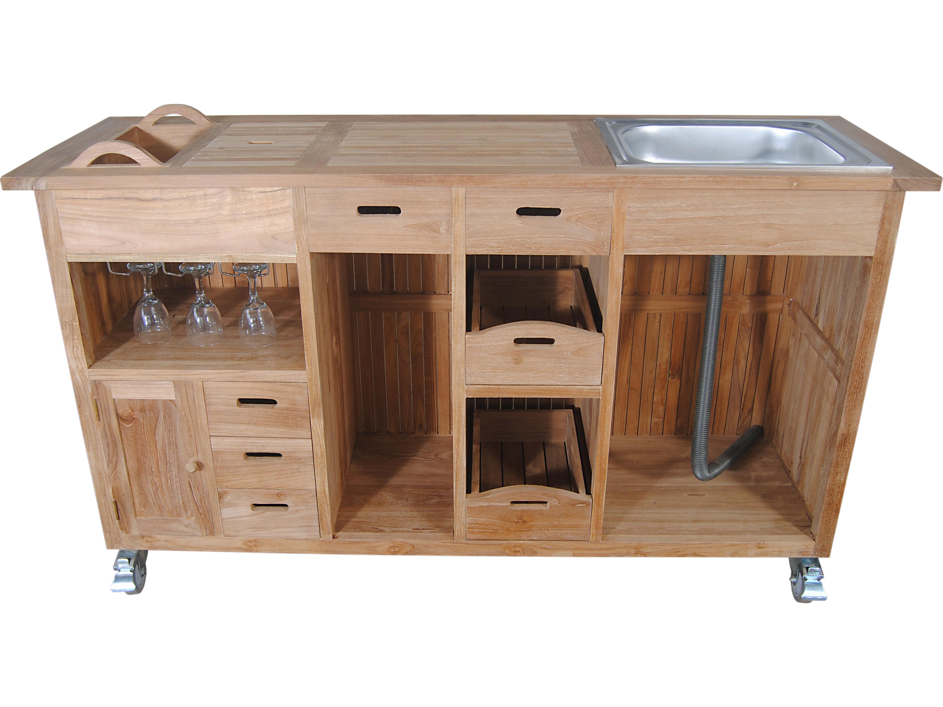 Anderson Teak Safari Bar Table