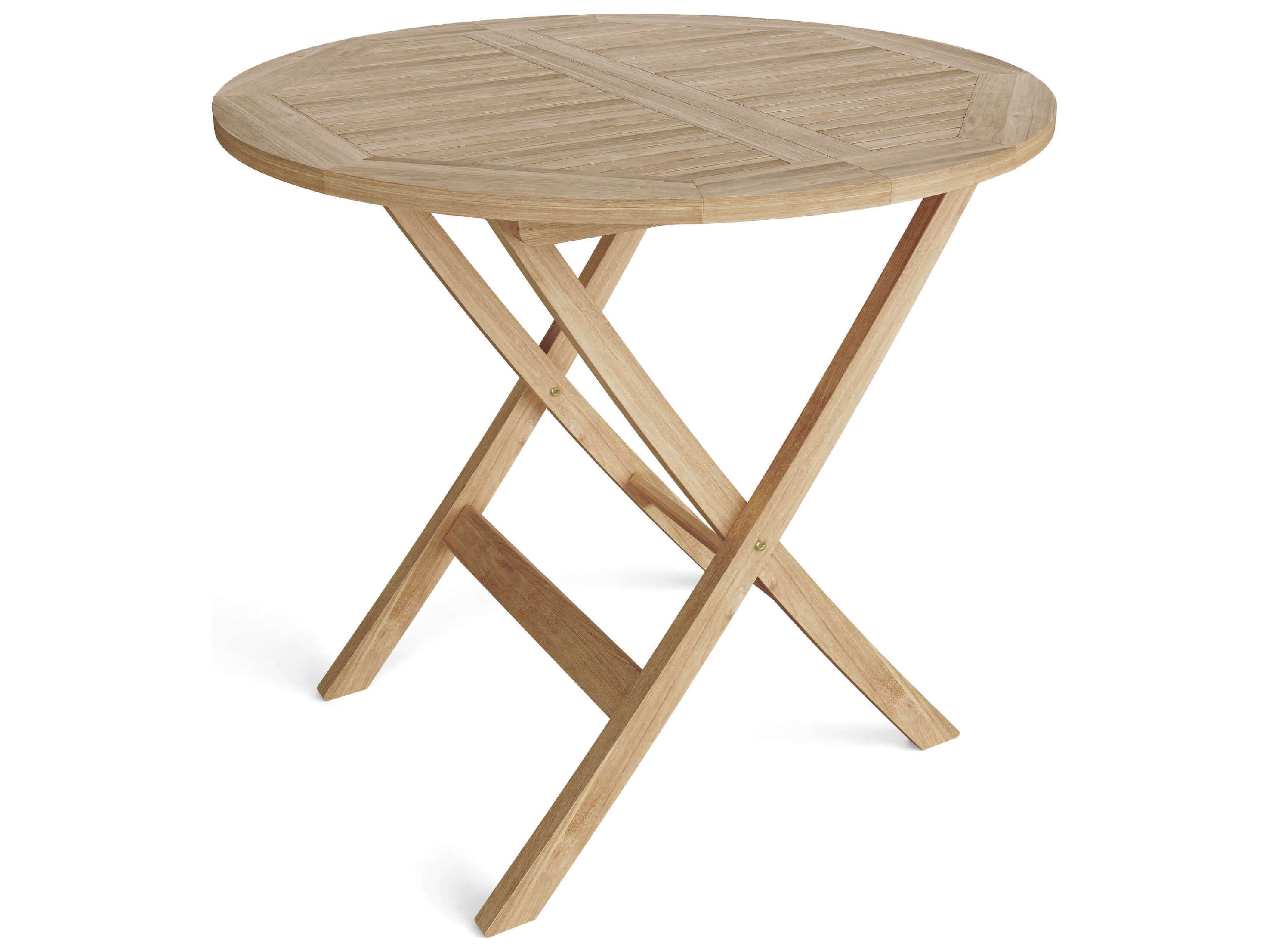 Anderson Teak Windsor Round Picnic Folding Table