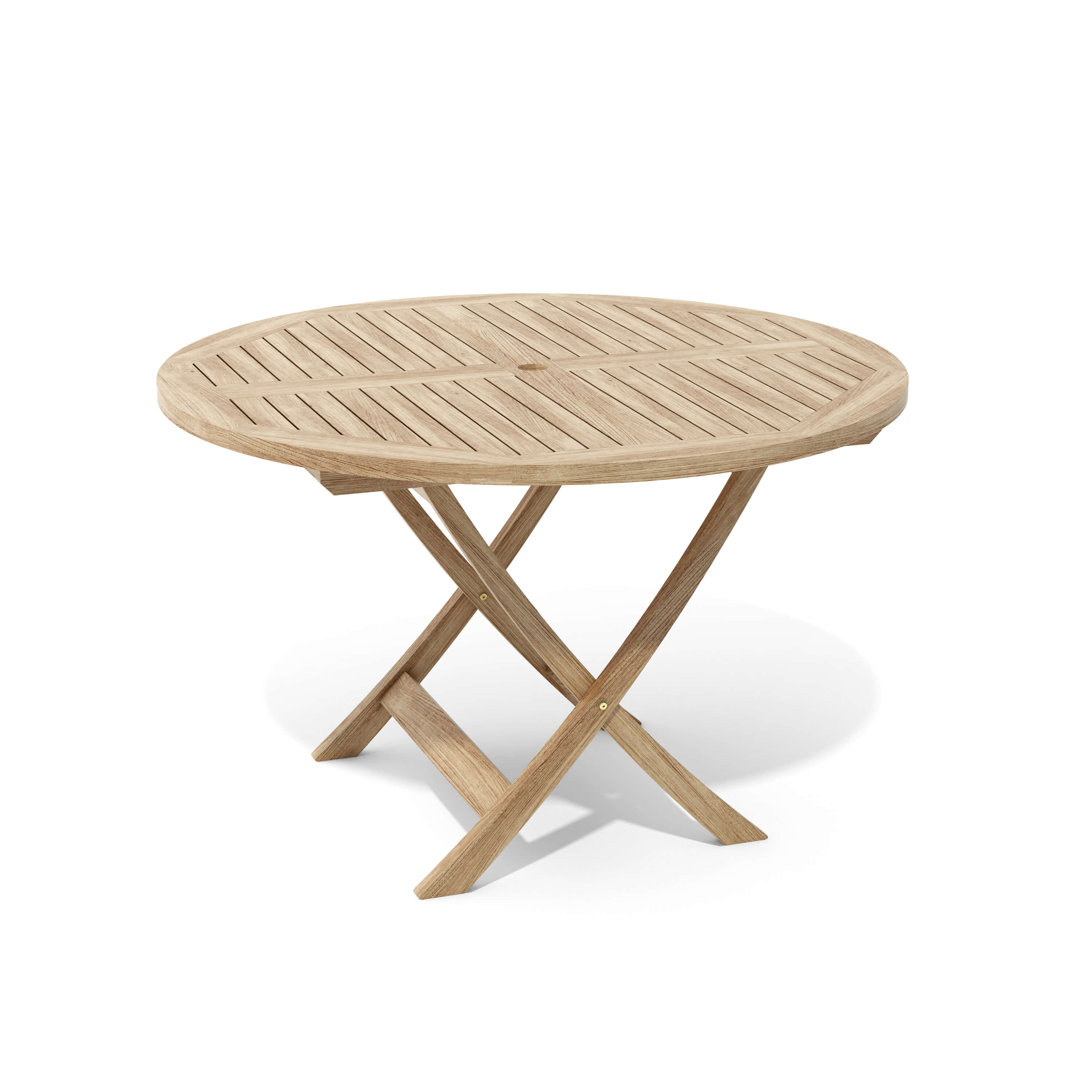 Anderson Teak Bahama Round Folding Table