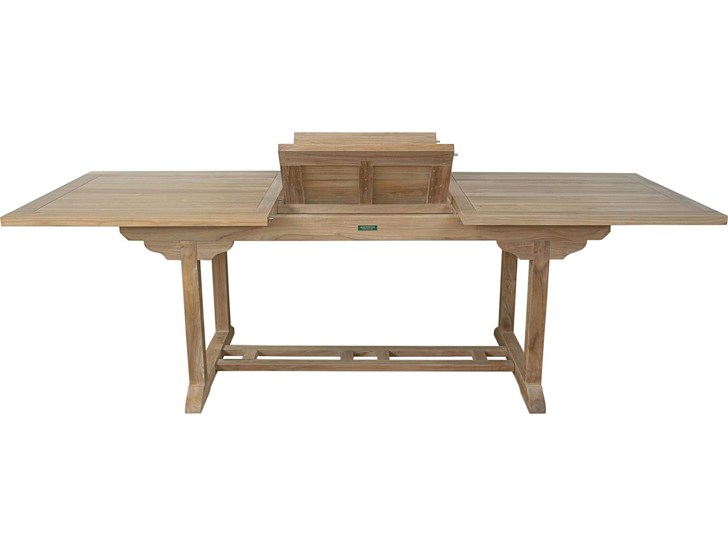 Anderson Teak Bahama Rectangular Extendable Table