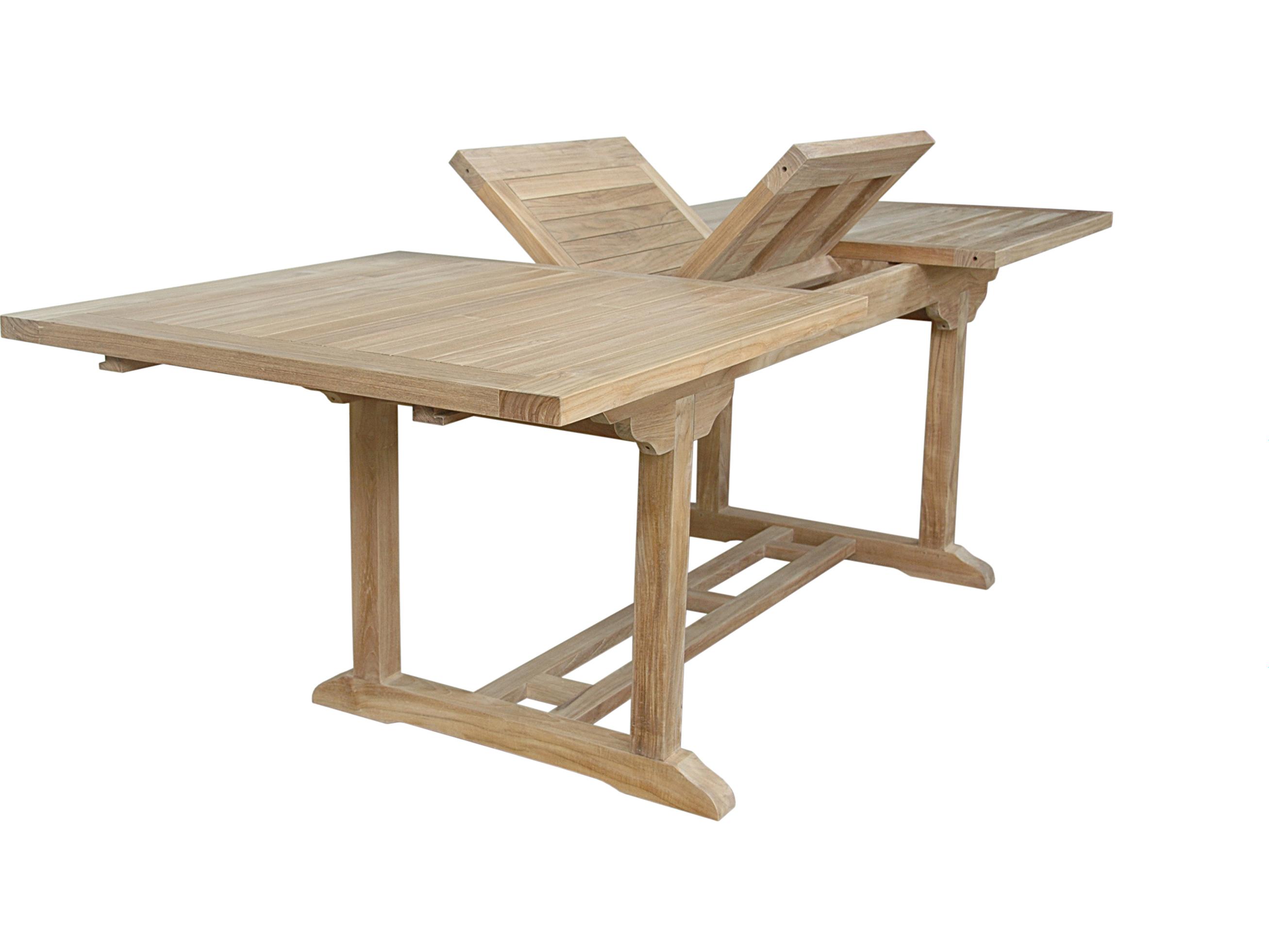 Anderson Teak Bahama Rectangular Extendable Table