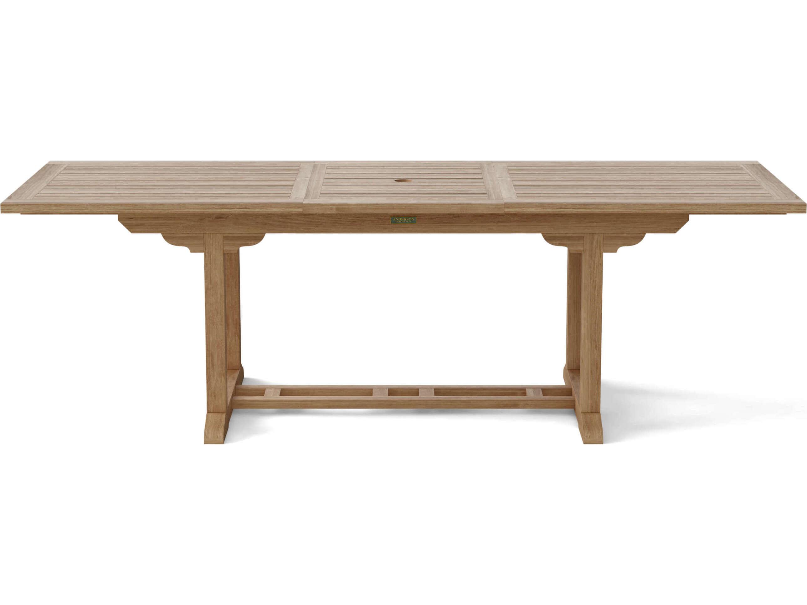 Anderson Teak Bahama Rectangular Extendable Table