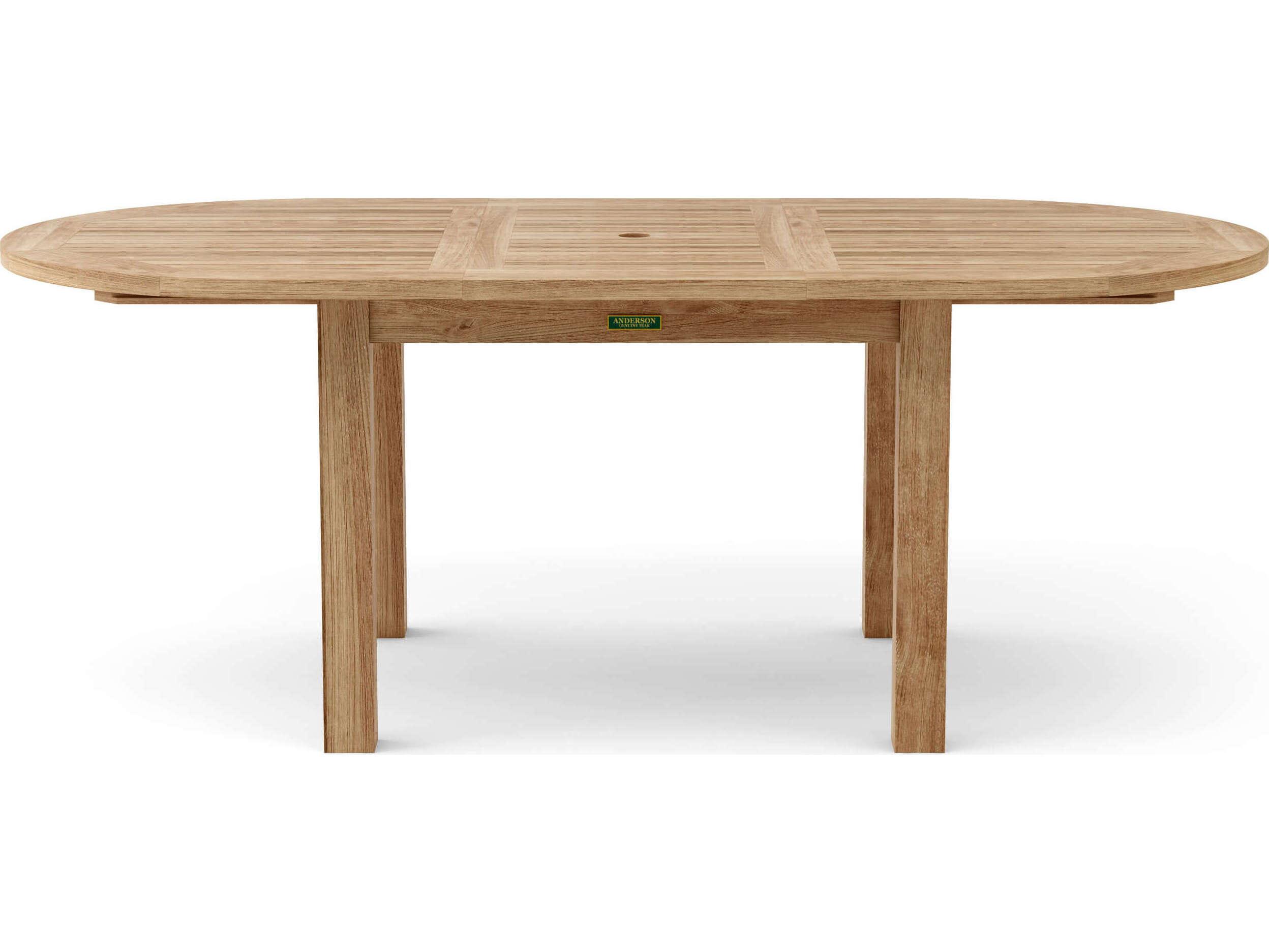 Anderson Teak Bahama Oval Extendable Table