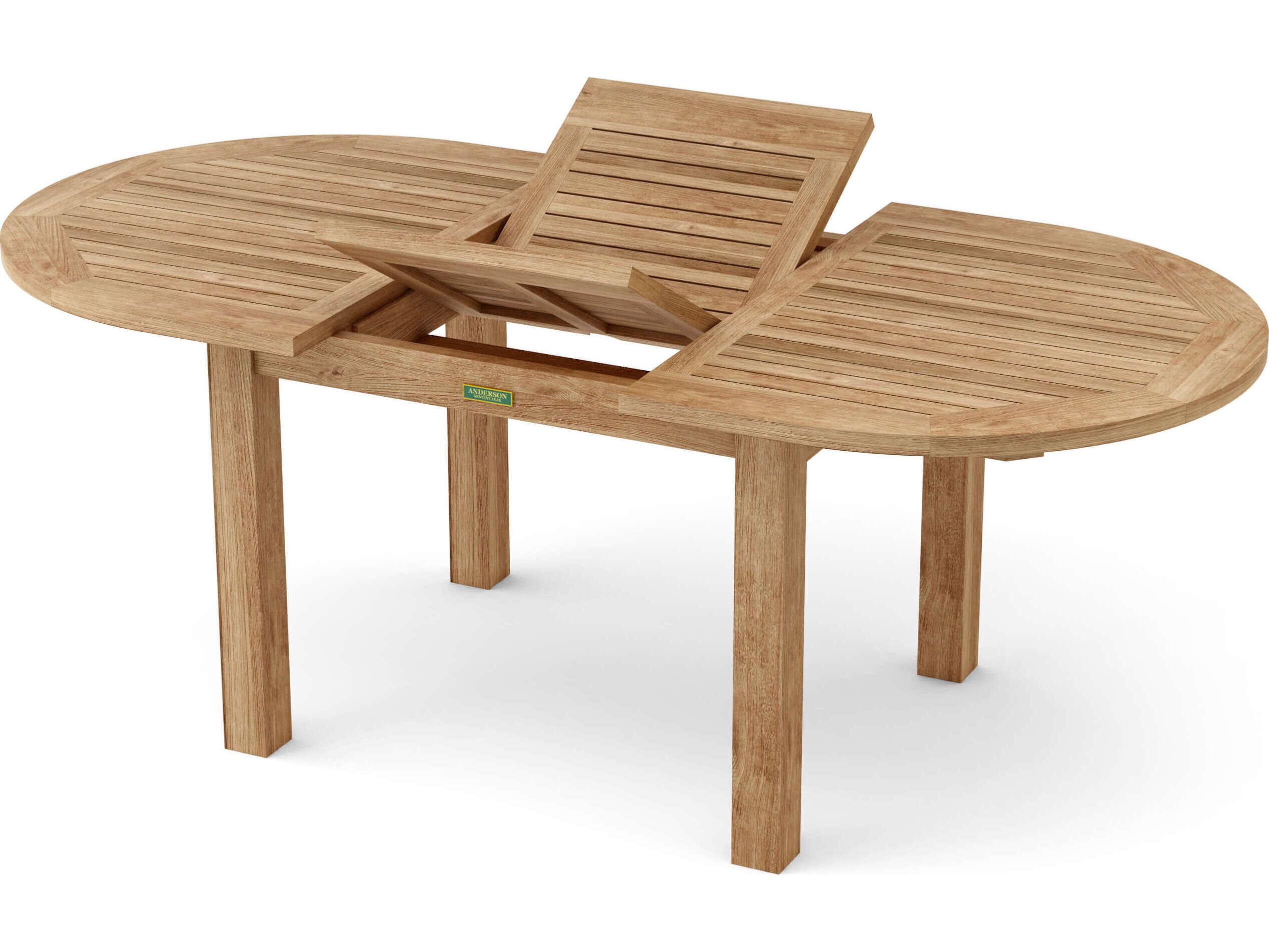 Anderson Teak Bahama Oval Extendable Table