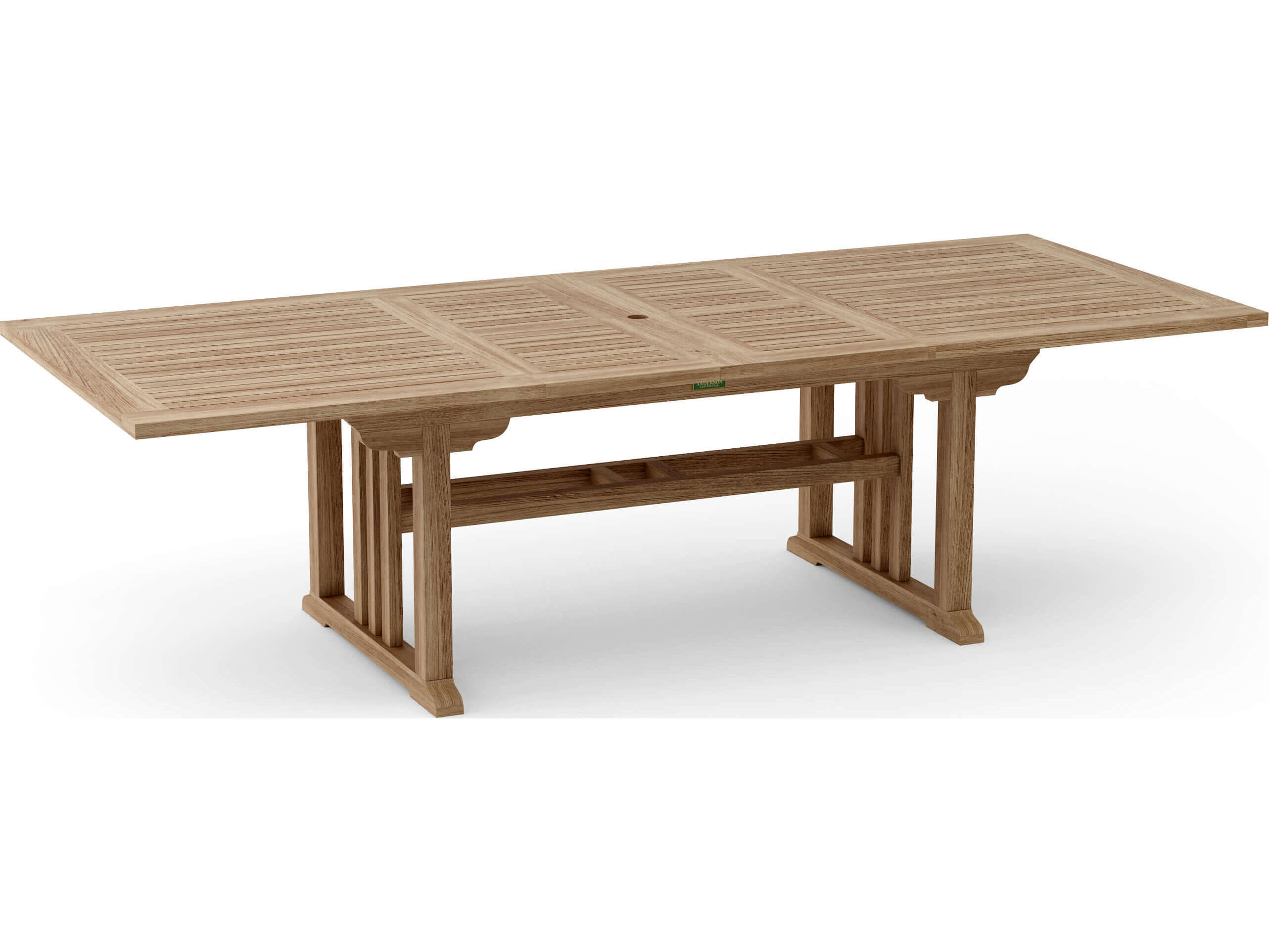 Anderson Teak Sahara Rectangular Double Extendable Table