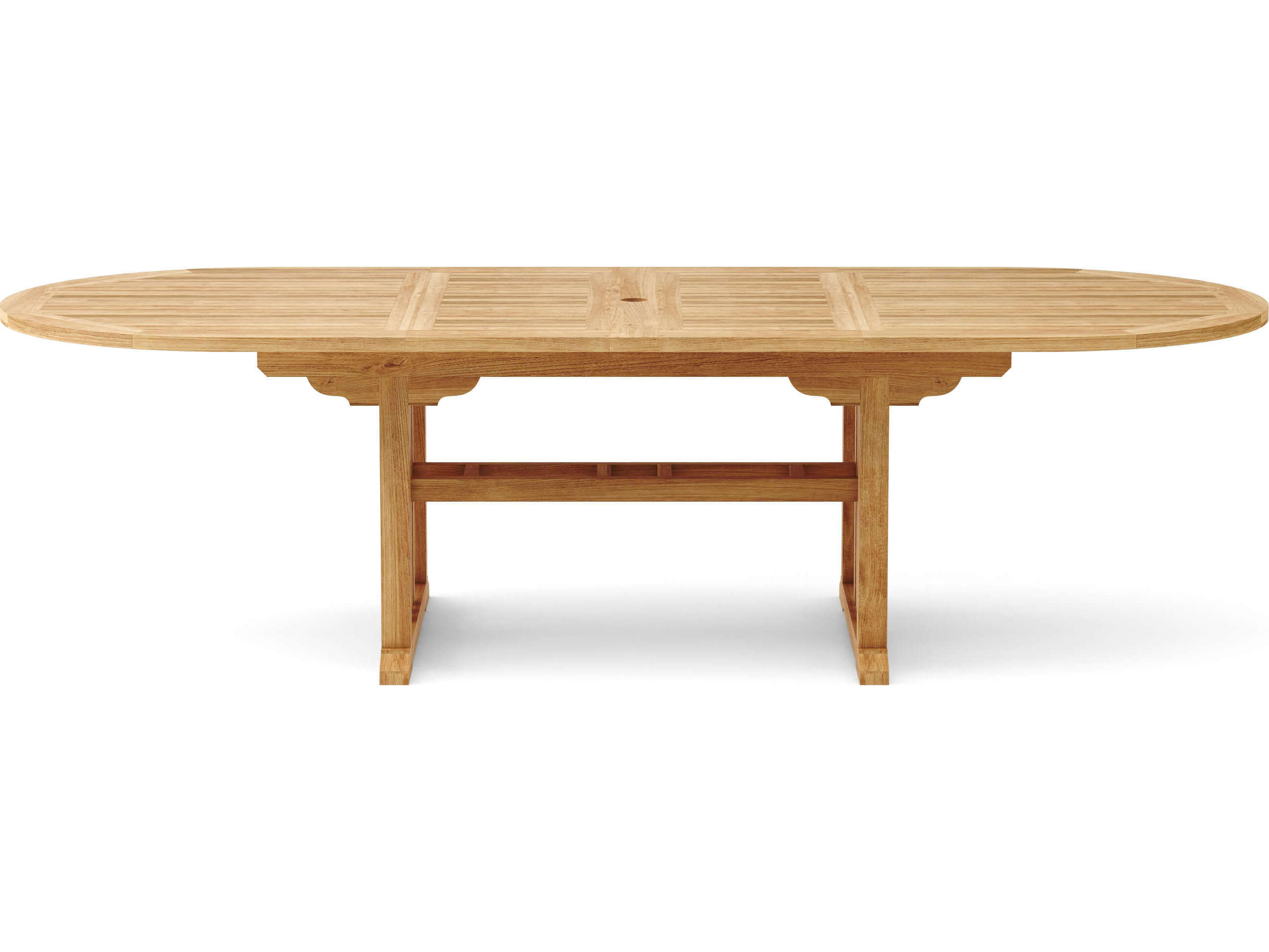 Anderson Teak Sahara Oval Double Extendable Table