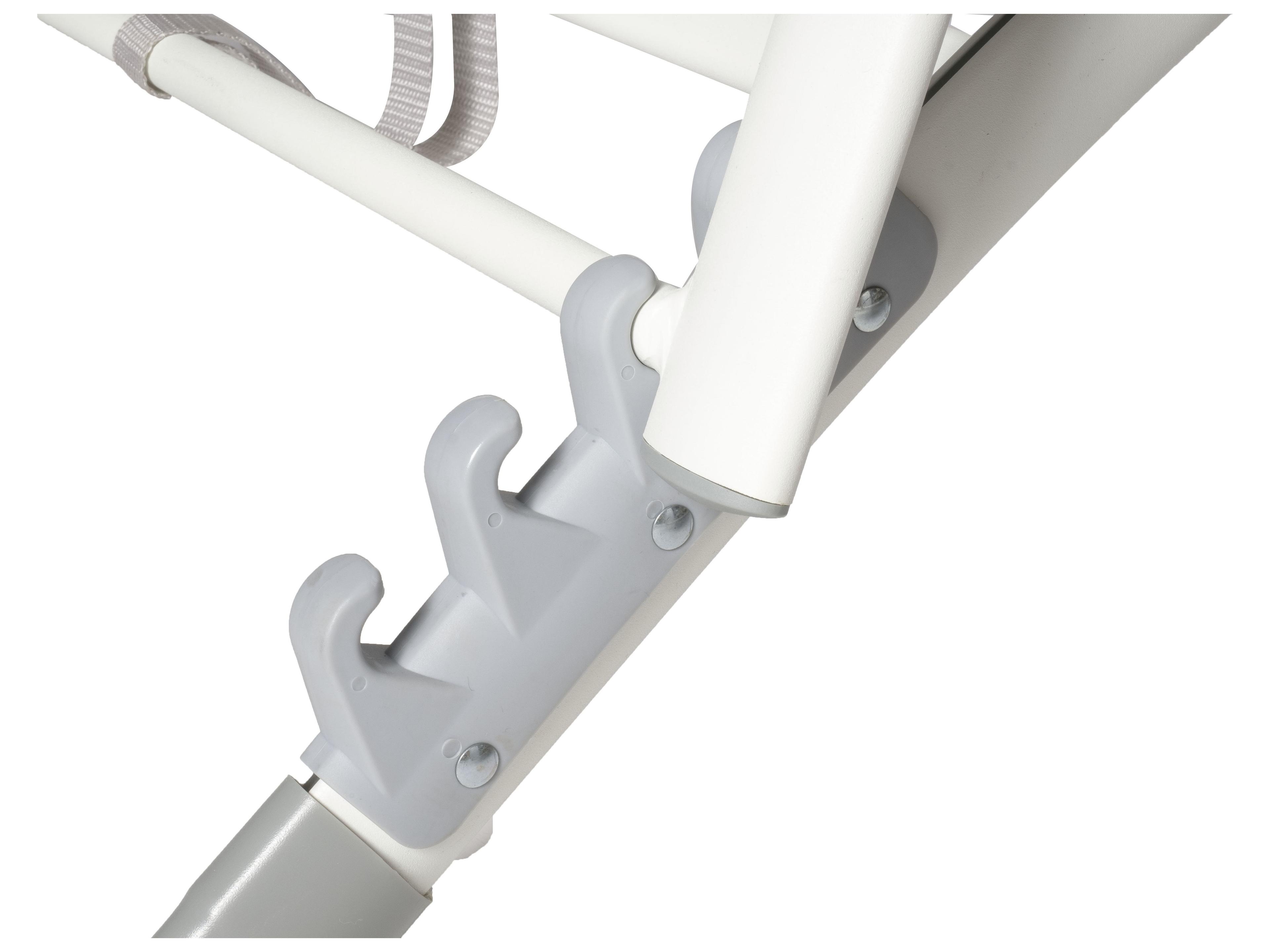 Alfresco Home Poolside Set of 2 Loft White Outdoor Patio Chaise Lounge