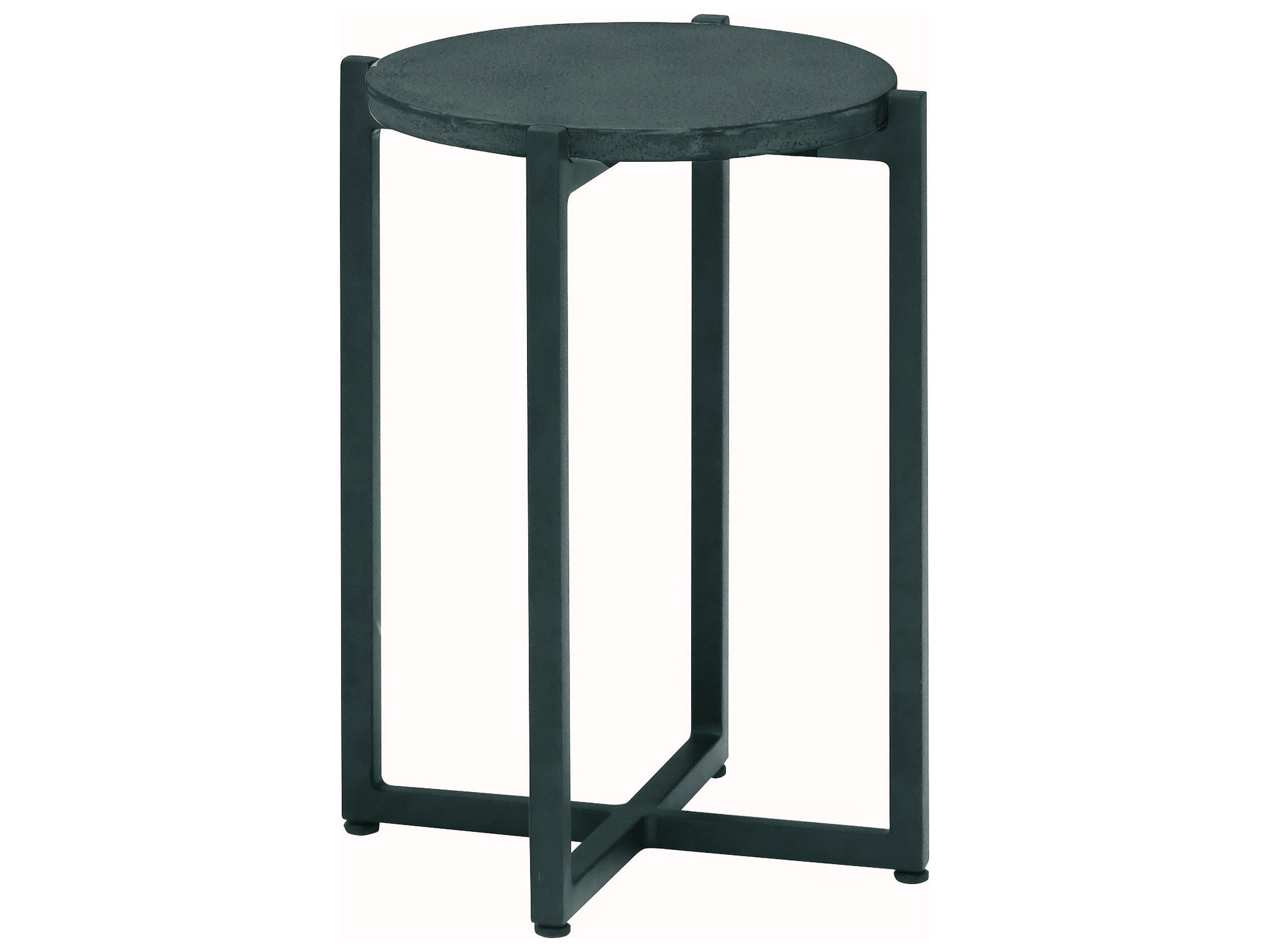 Alfresco Home Soul Concrete Round Outdoor Coffee Table