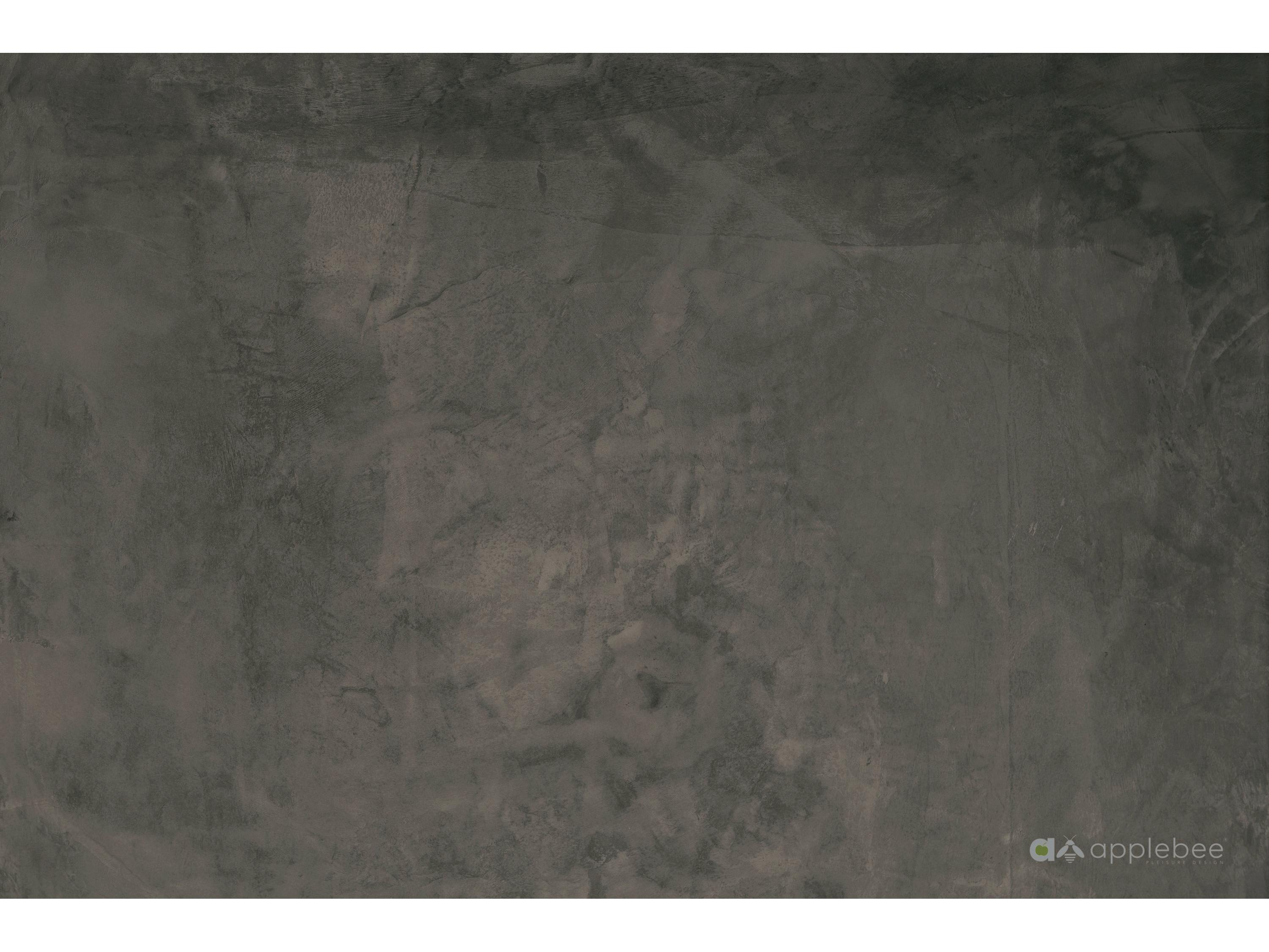 Alfresco Home Jasper Lava Concrete Aluminum Rectangular Outdoor Counter Table with Umbrella Hole