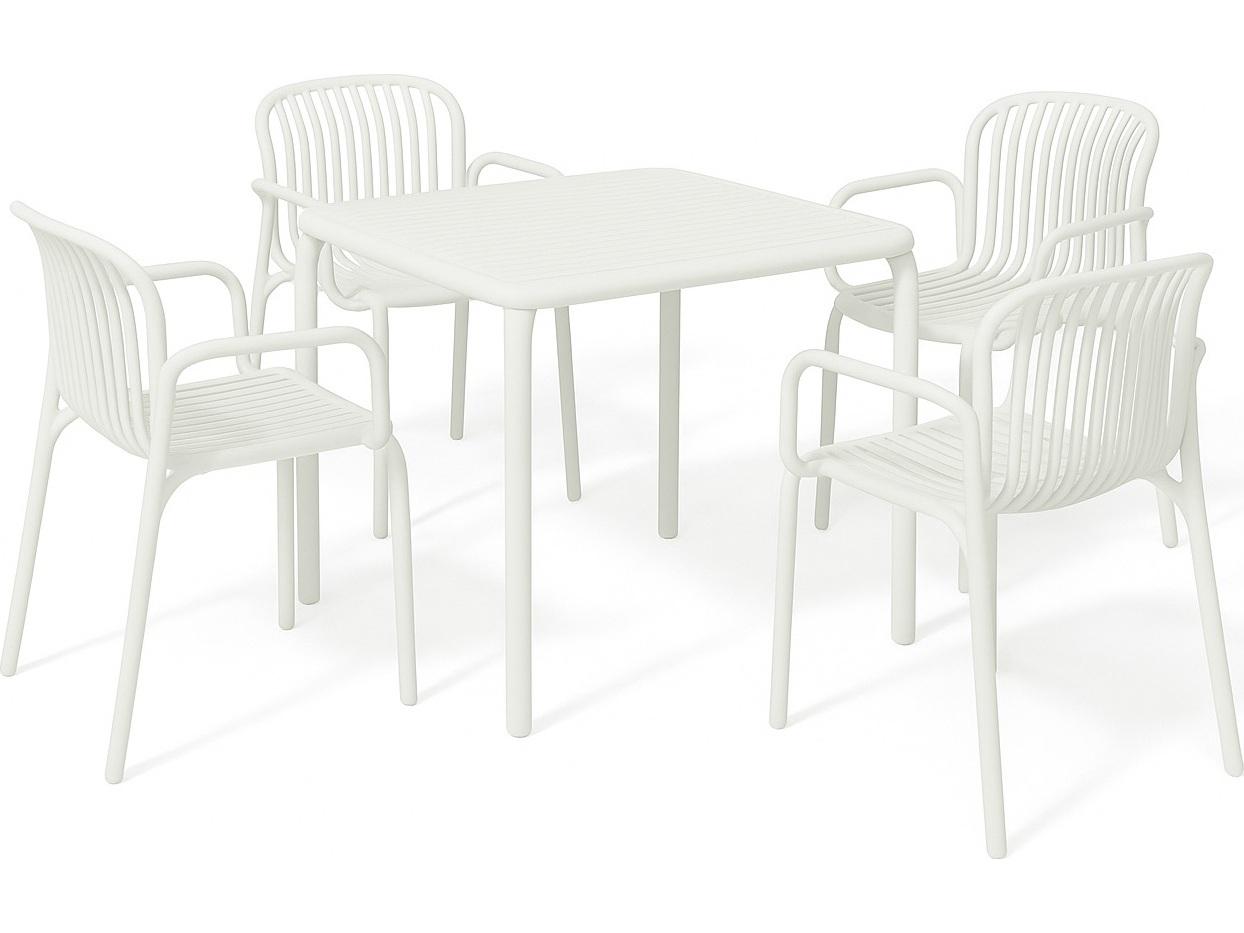 Alfresco Home Recycled Plastic Dining Set