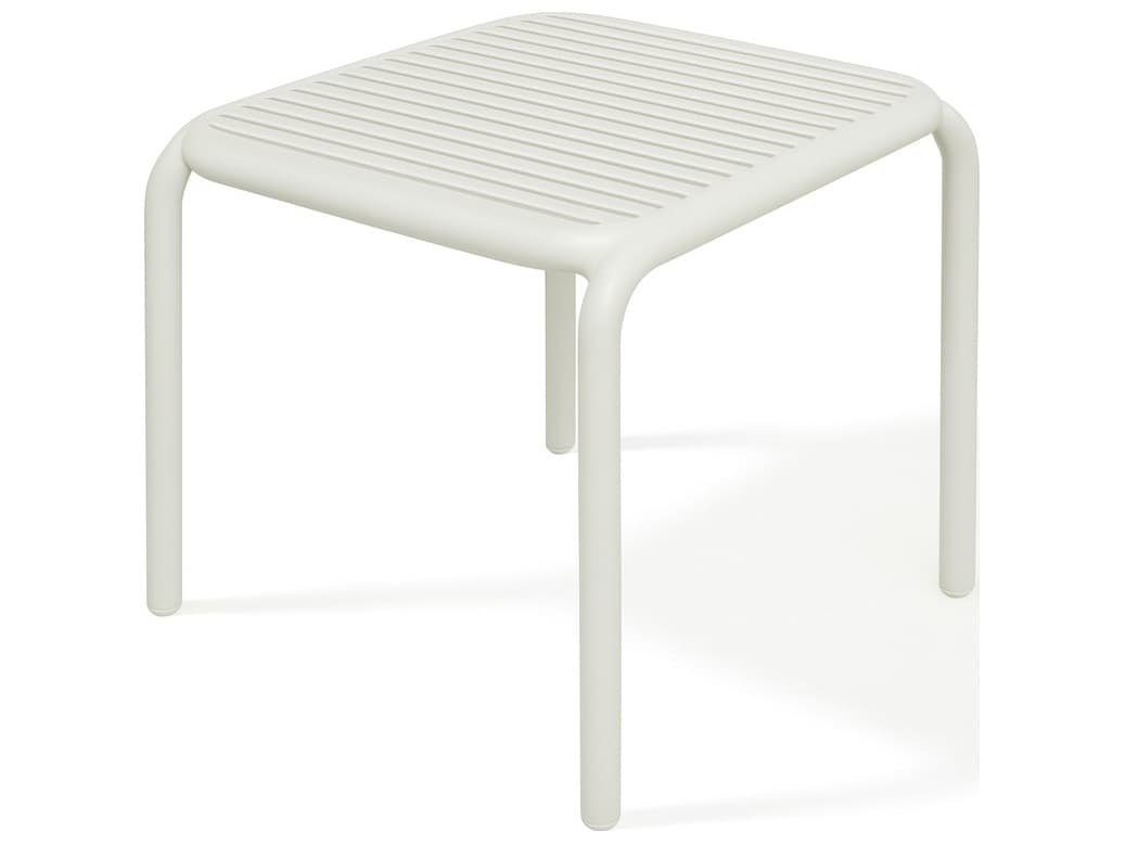 Alfresco Home Recycled Plastic Square End Table