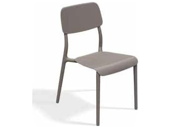 Alfresco Home Taupe Recycled Plastic Dining Chair