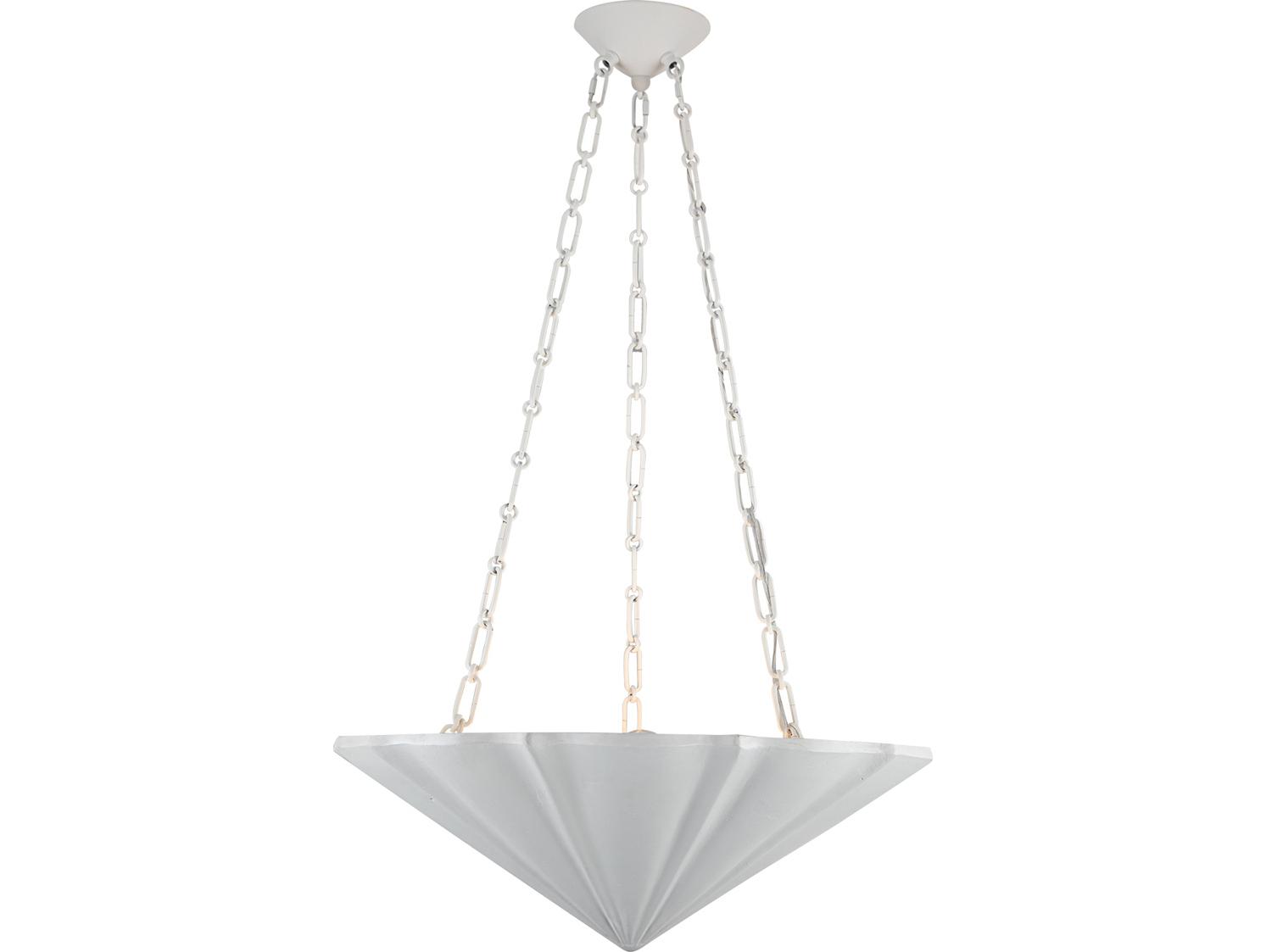 Alora Lighting Martine 3-Light Antique White Chandelier