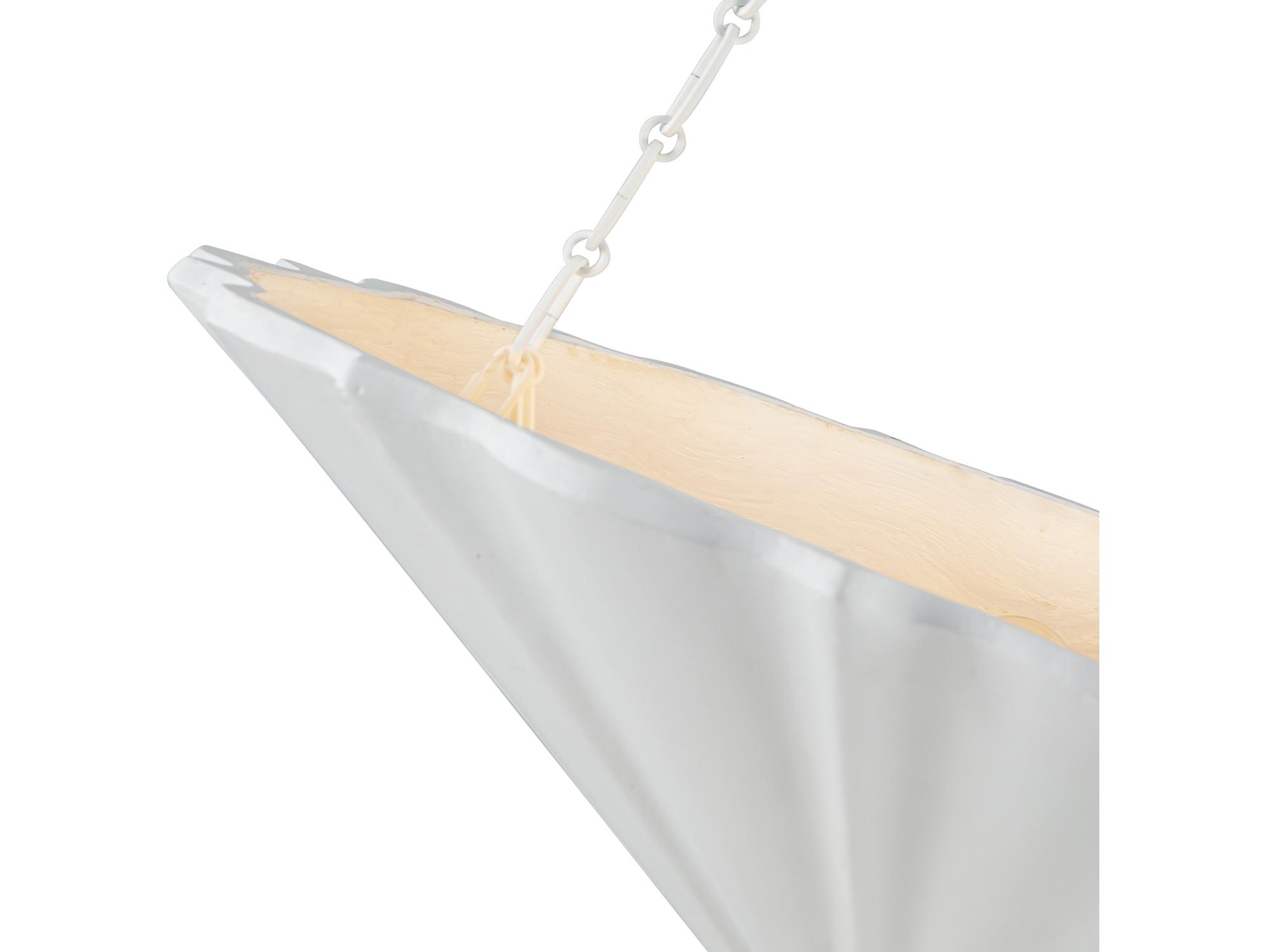 Alora Lighting Martine 4-Light Antique White Chandelier