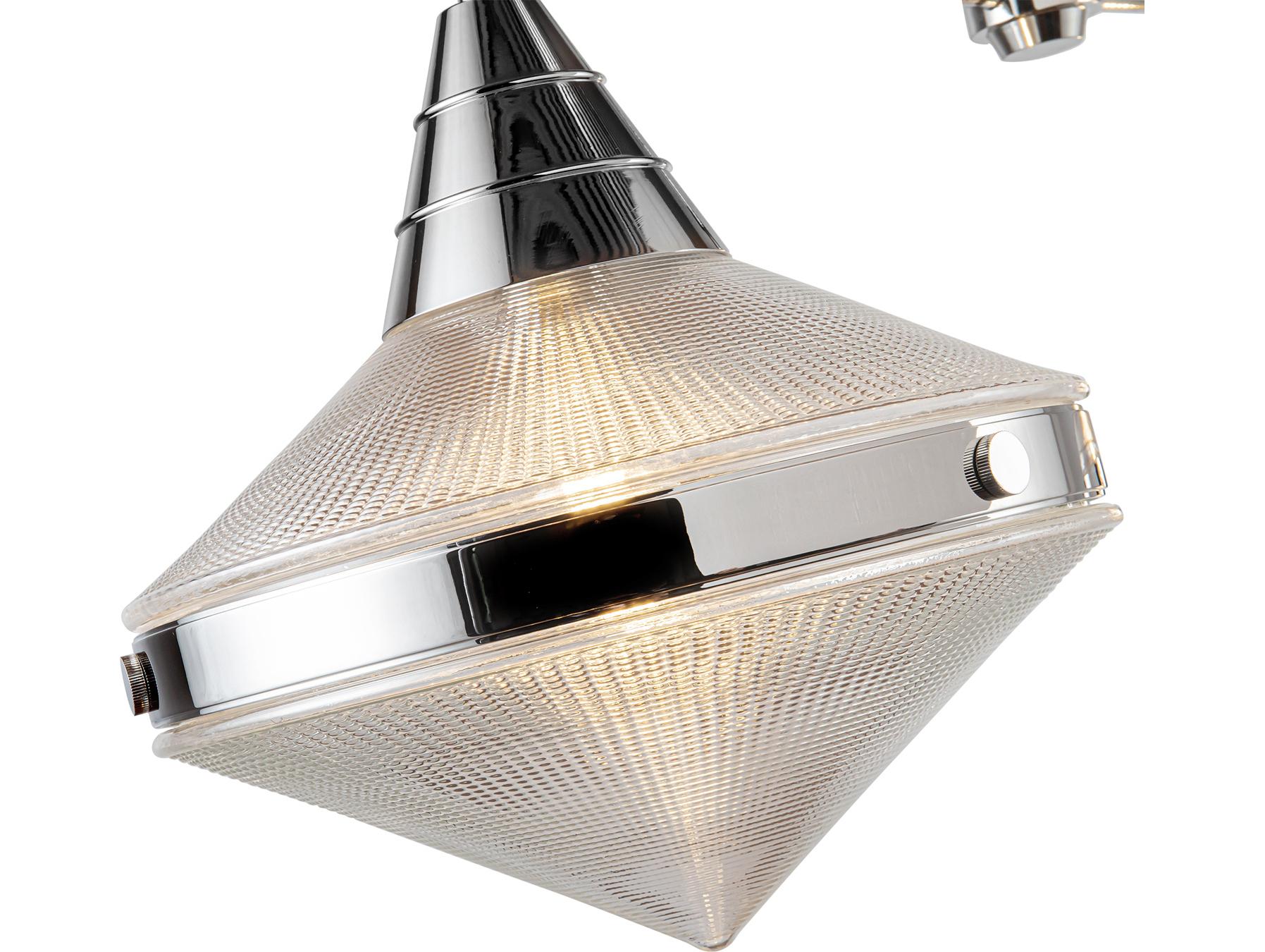 Alora Lighting Willard 2-Light Polished Nickel Geometric Island Pendant