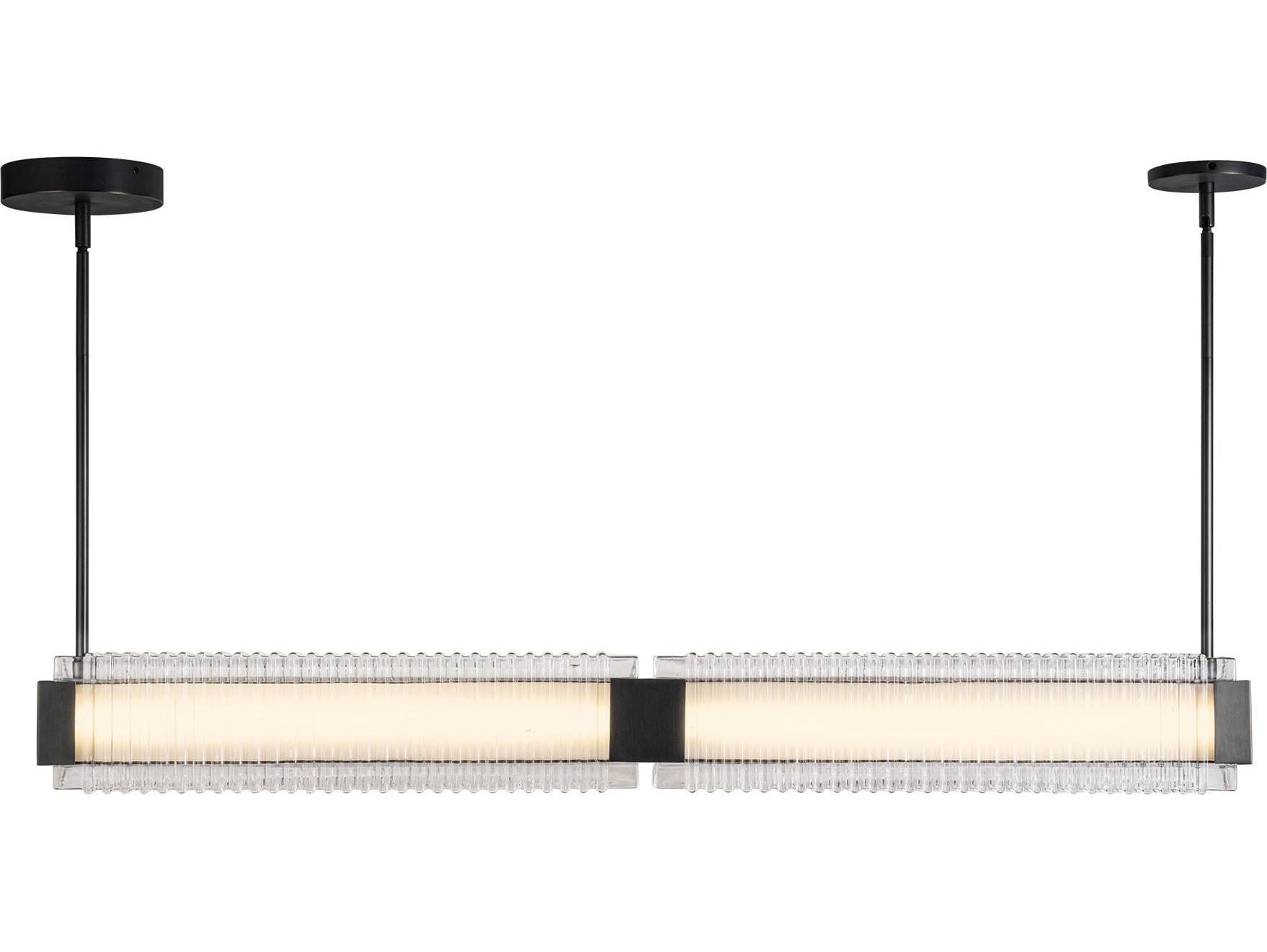 Alora Lighting Alai Urban Bronze Linear Island Pendant