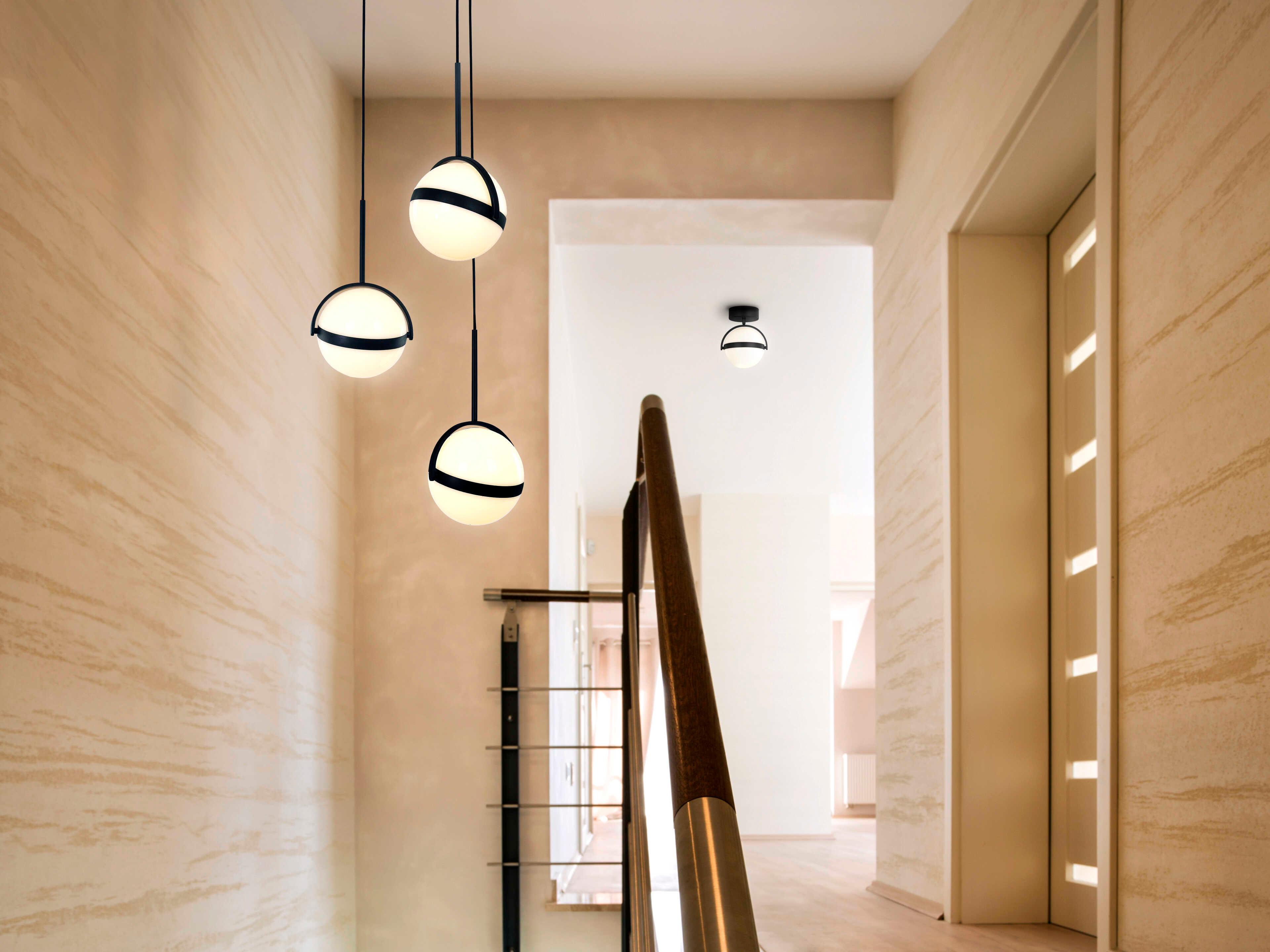 Alora Lighting Globo Matte Black Globe Pendant