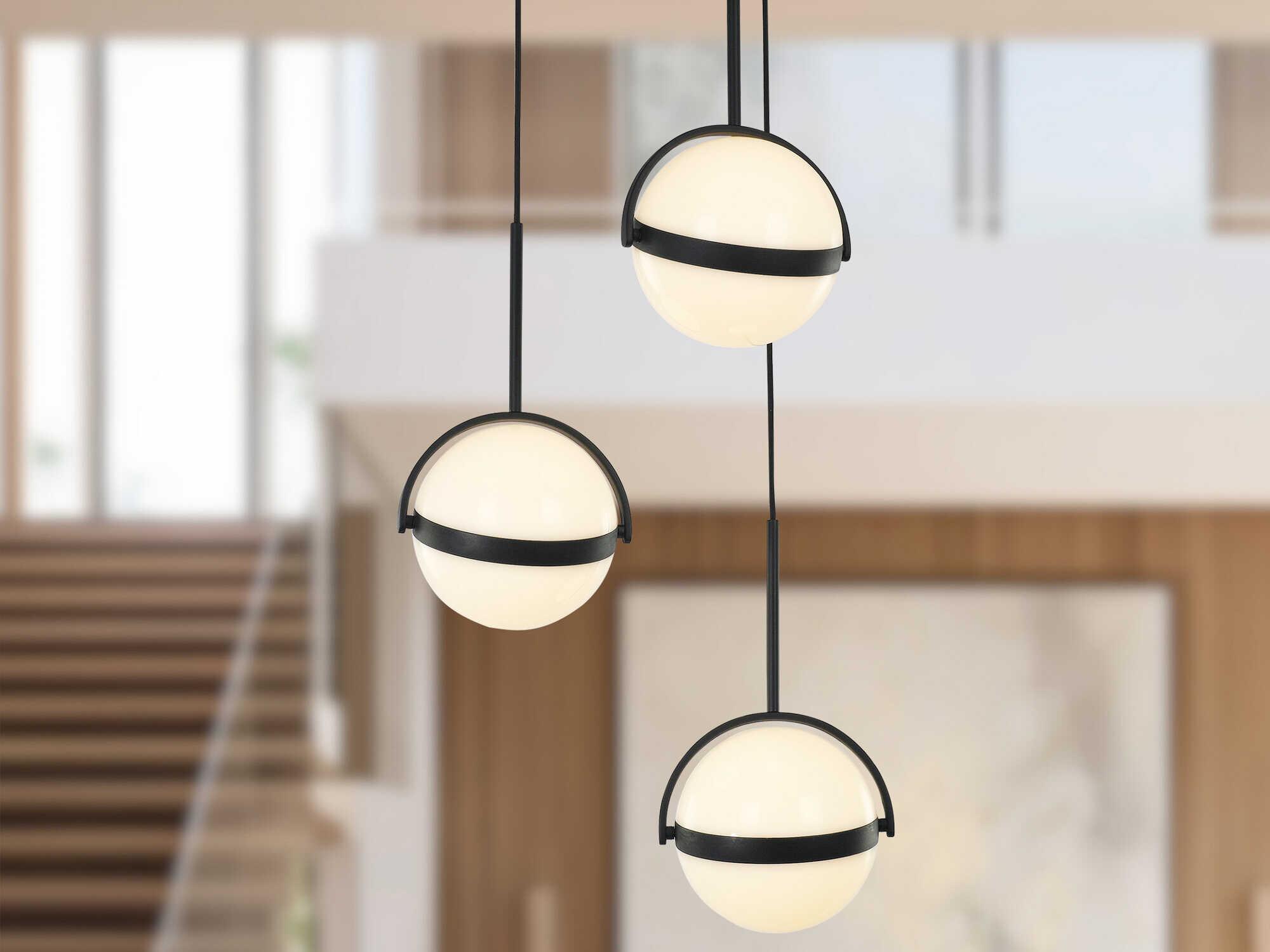 Alora Lighting Globo Matte Black Globe Pendant