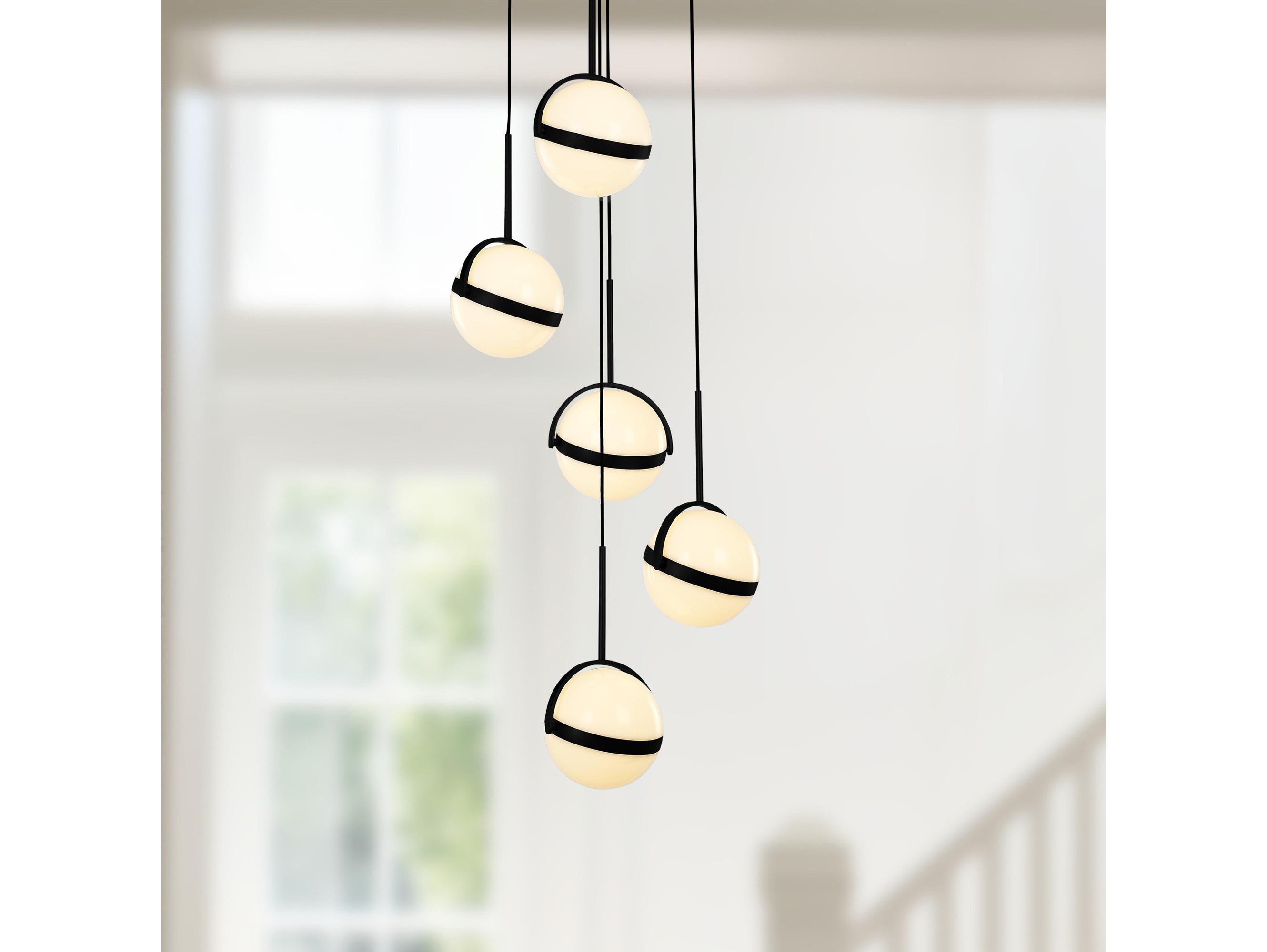 Alora Lighting Globo Matte Black Globe Pendant