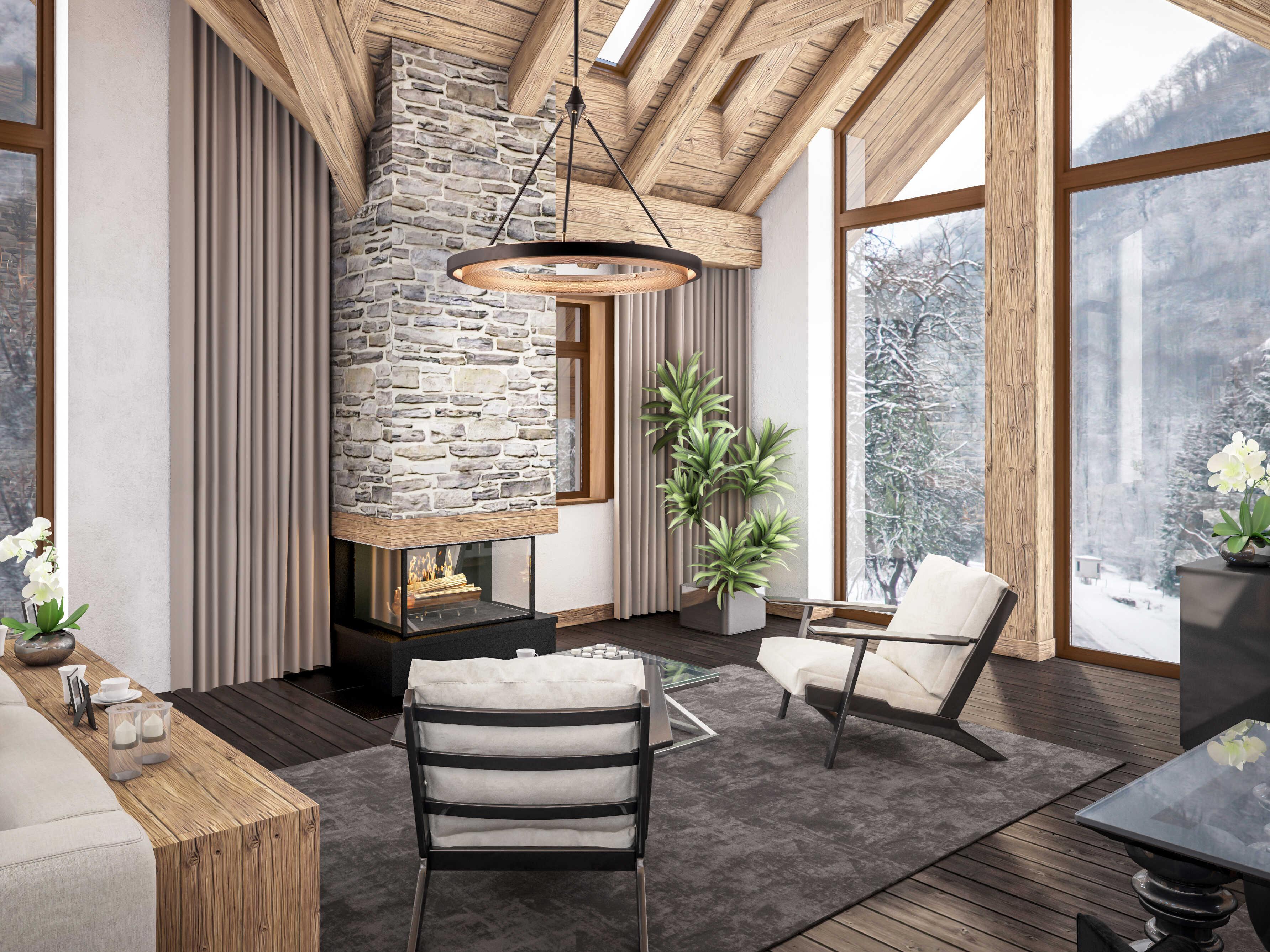 Alora Lighting Duo Classic Black Gold Shimmer Round Pendant