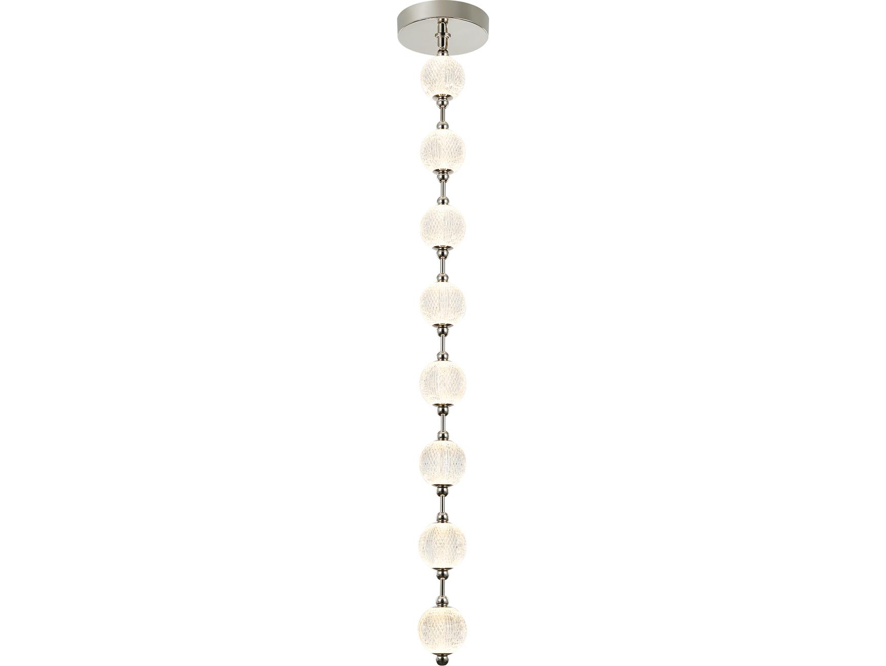 Alora Lighting Marni Polished Nickel Linear Island Pendant