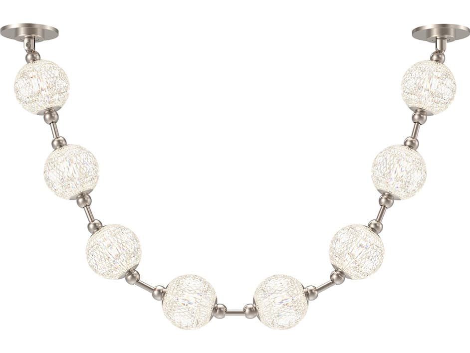 Alora Lighting Marni Polished Nickel Linear Island Pendant