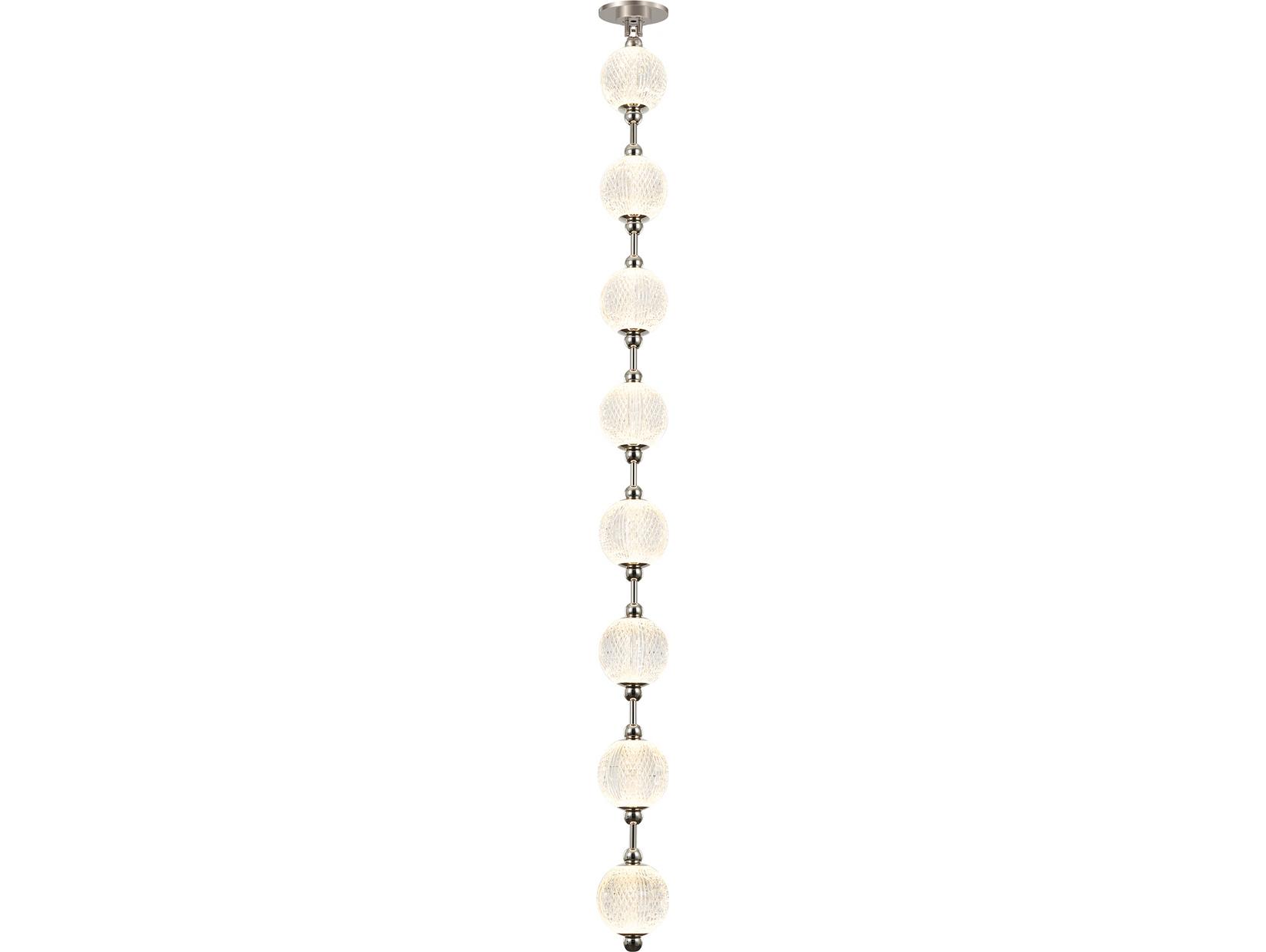 Alora Lighting Marni Polished Nickel Linear Island Pendant