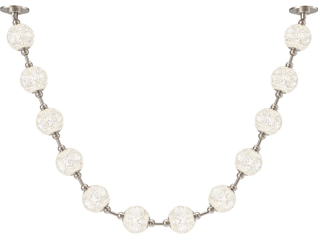 Alora Lighting Marni Polished Nickel Linear Island Pendant