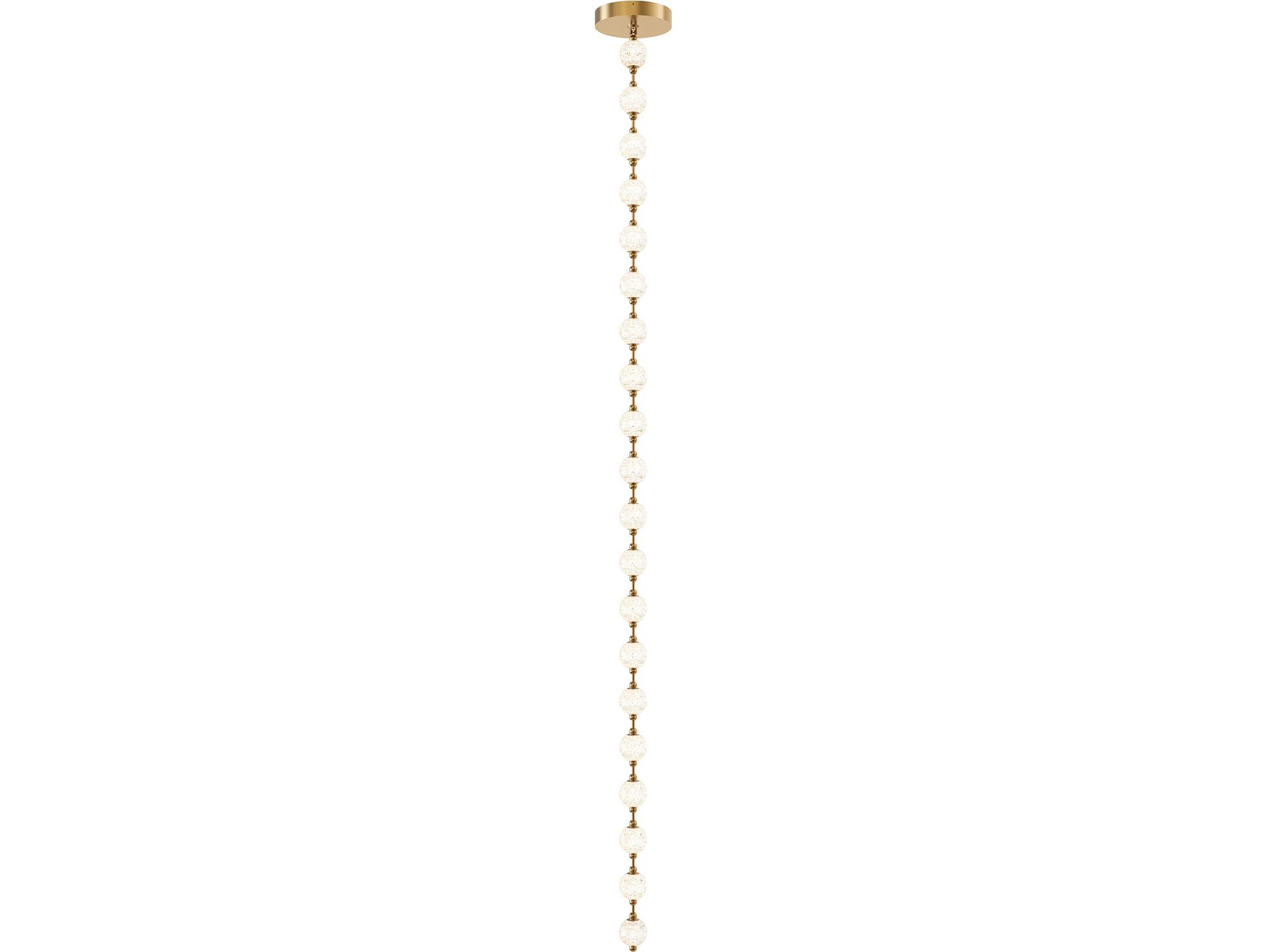 Alora Lighting Marni Natural Brass Linear Island Pendant