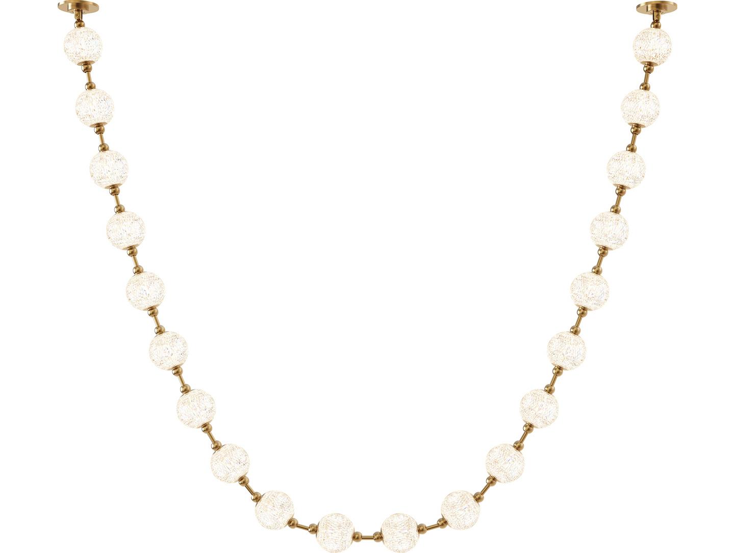 Alora Lighting Marni Natural Brass Linear Island Pendant