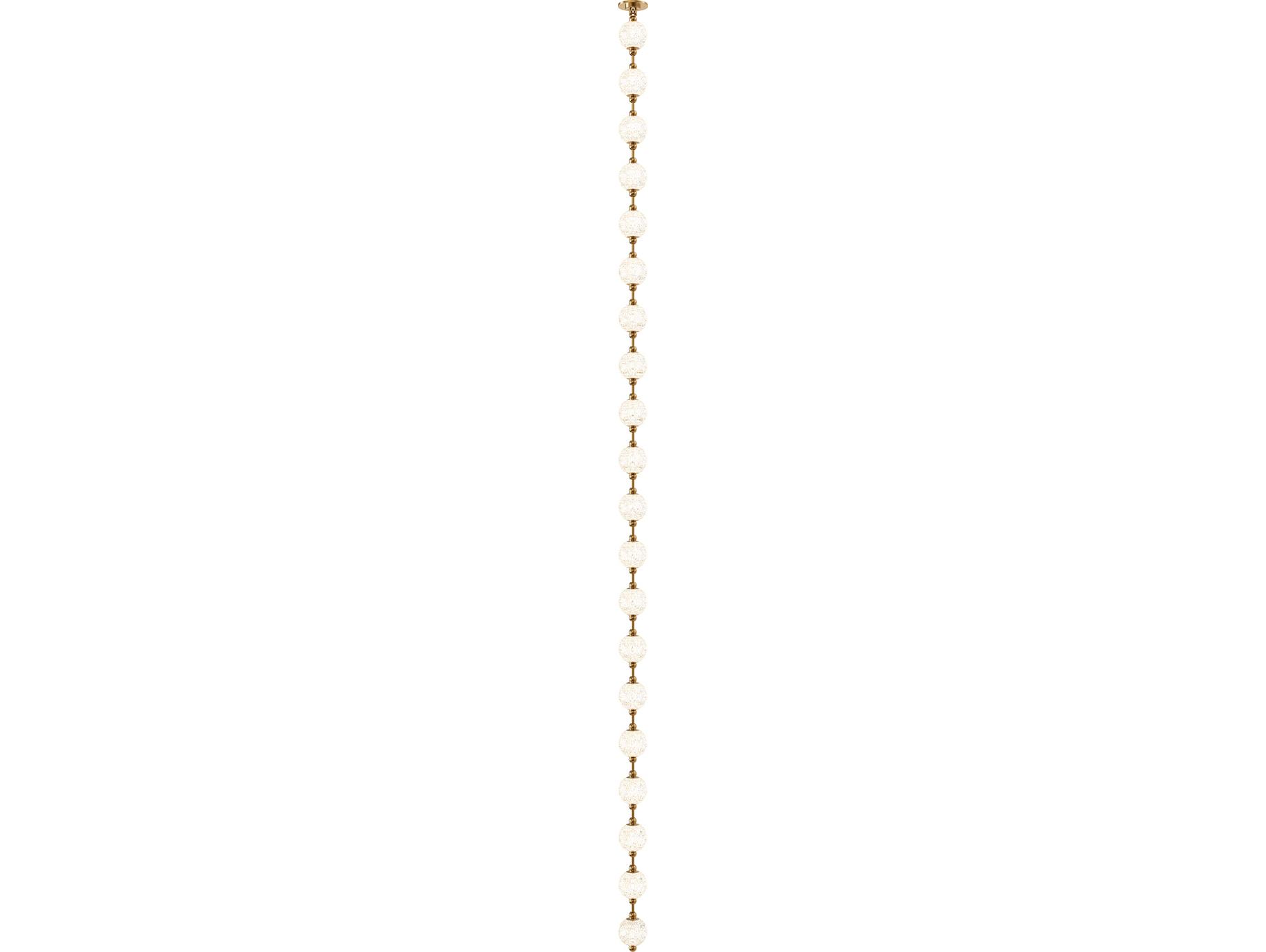 Alora Lighting Marni Natural Brass Linear Island Pendant