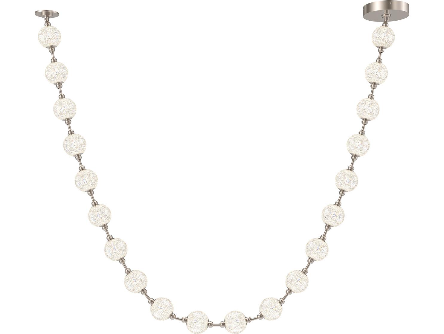 Alora Lighting Marni Polished Nickel Linear Island Pendant