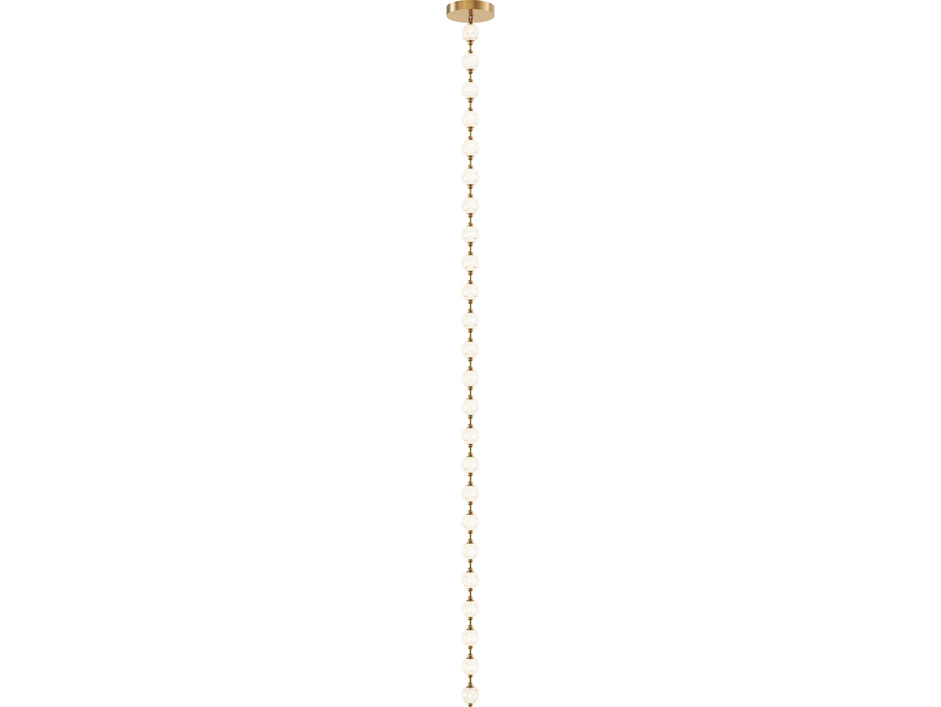Alora Lighting Marni Natural Brass Linear Island Pendant