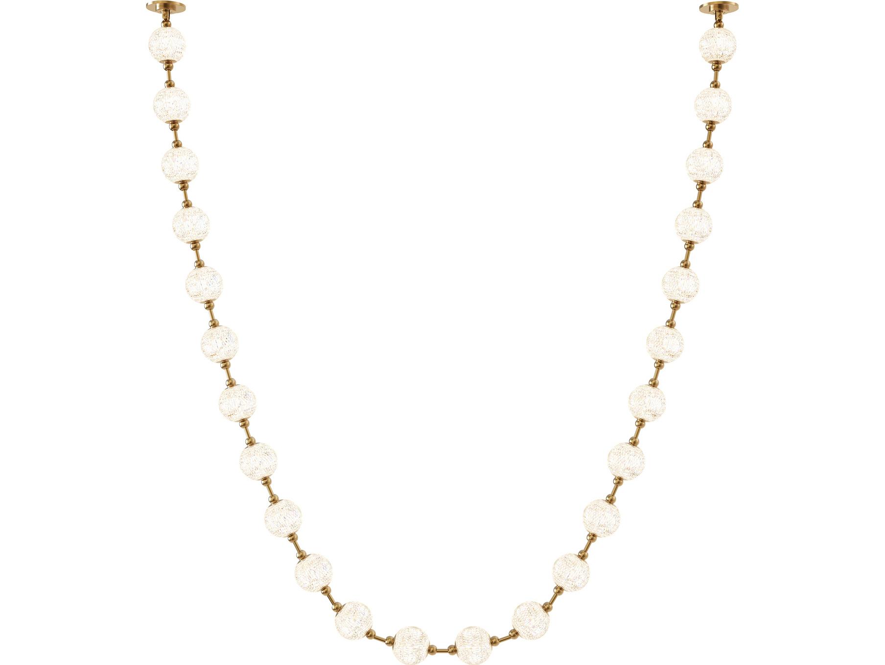 Alora Lighting Marni Natural Brass Linear Island Pendant