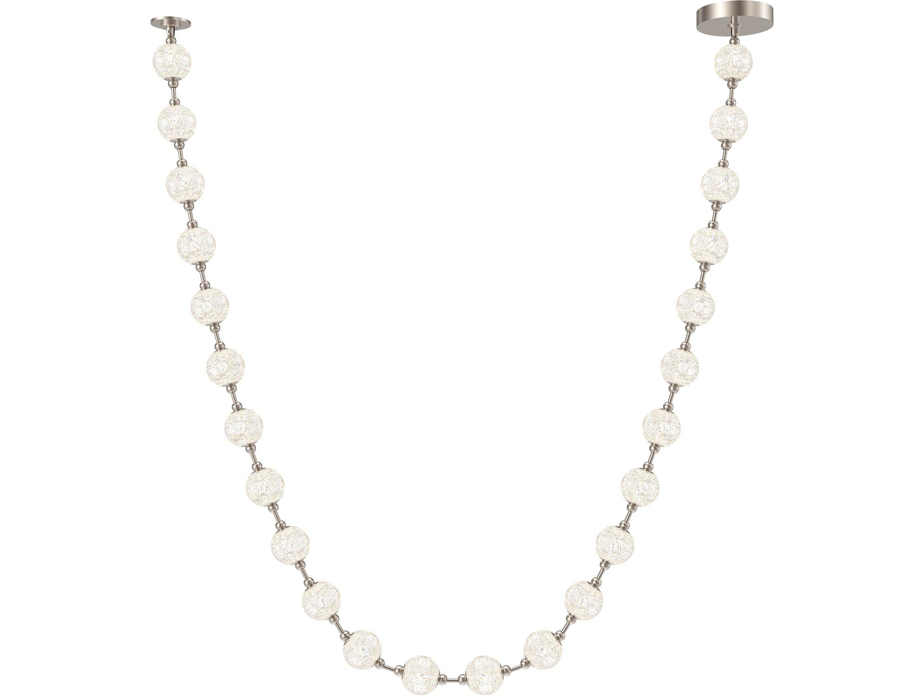 Alora Lighting Marni Polished Nickel Linear Island Pendant