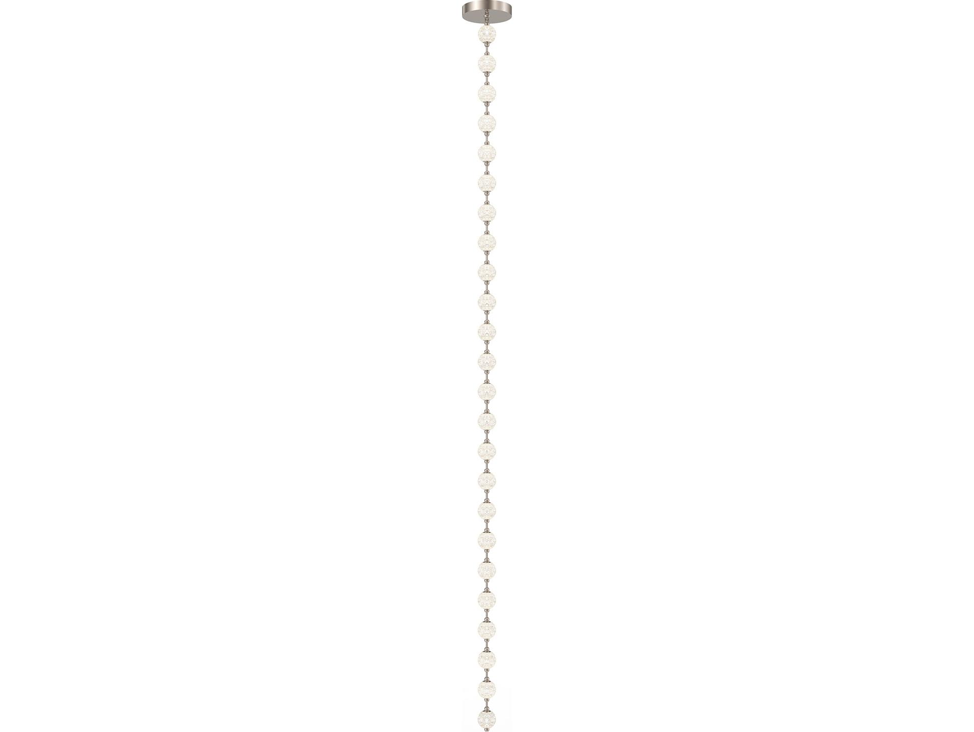Alora Lighting Marni Polished Nickel Linear Island Pendant