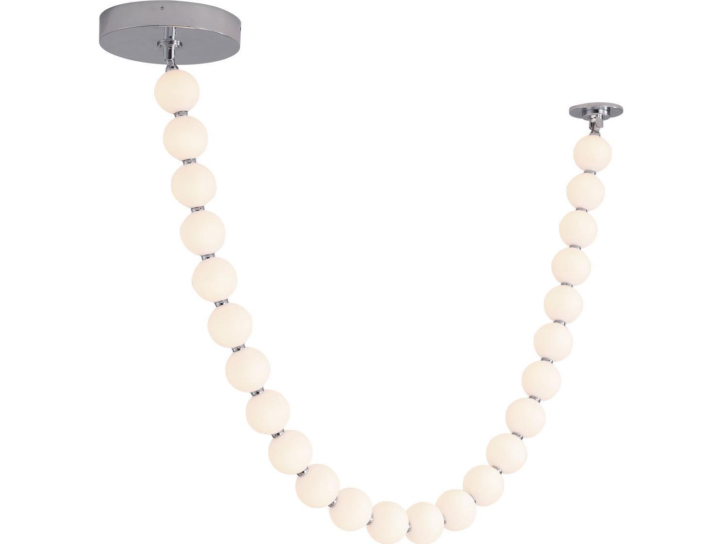 Alora Lighting Akoya Chrome Linear Pendant