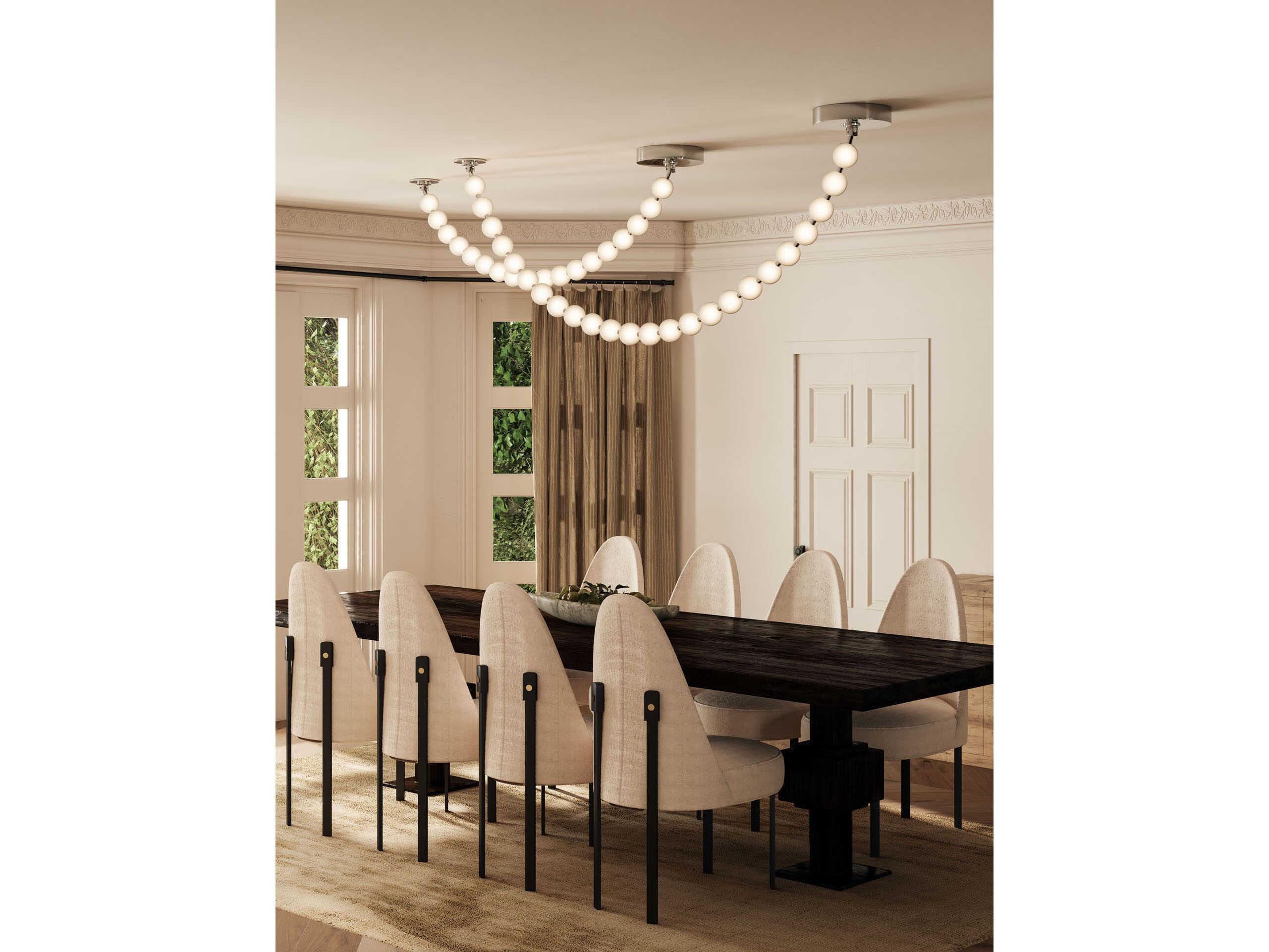 Alora Lighting Akoya Chrome Linear Pendant