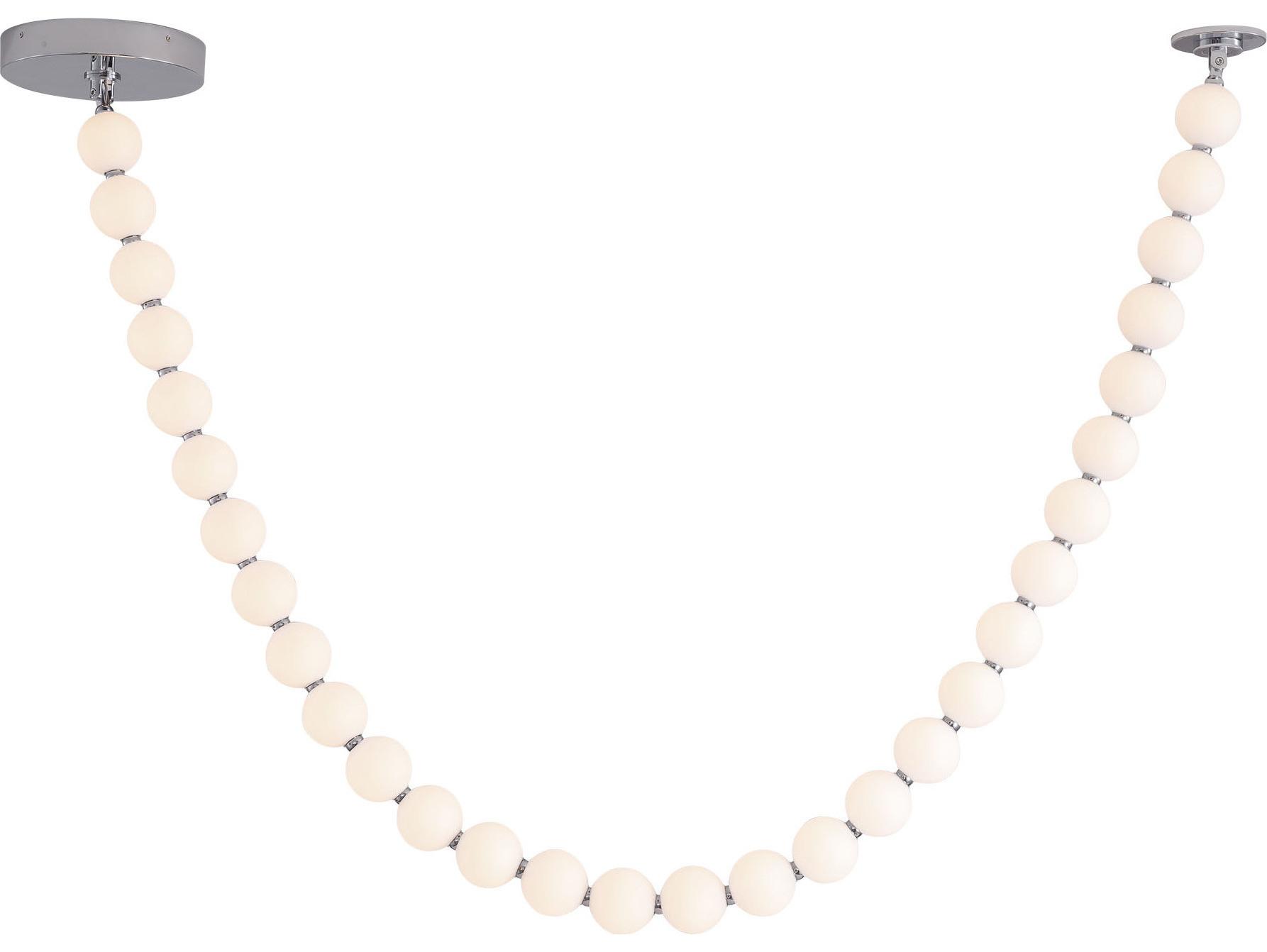 Alora Lighting Akoya Chrome Linear Pendant