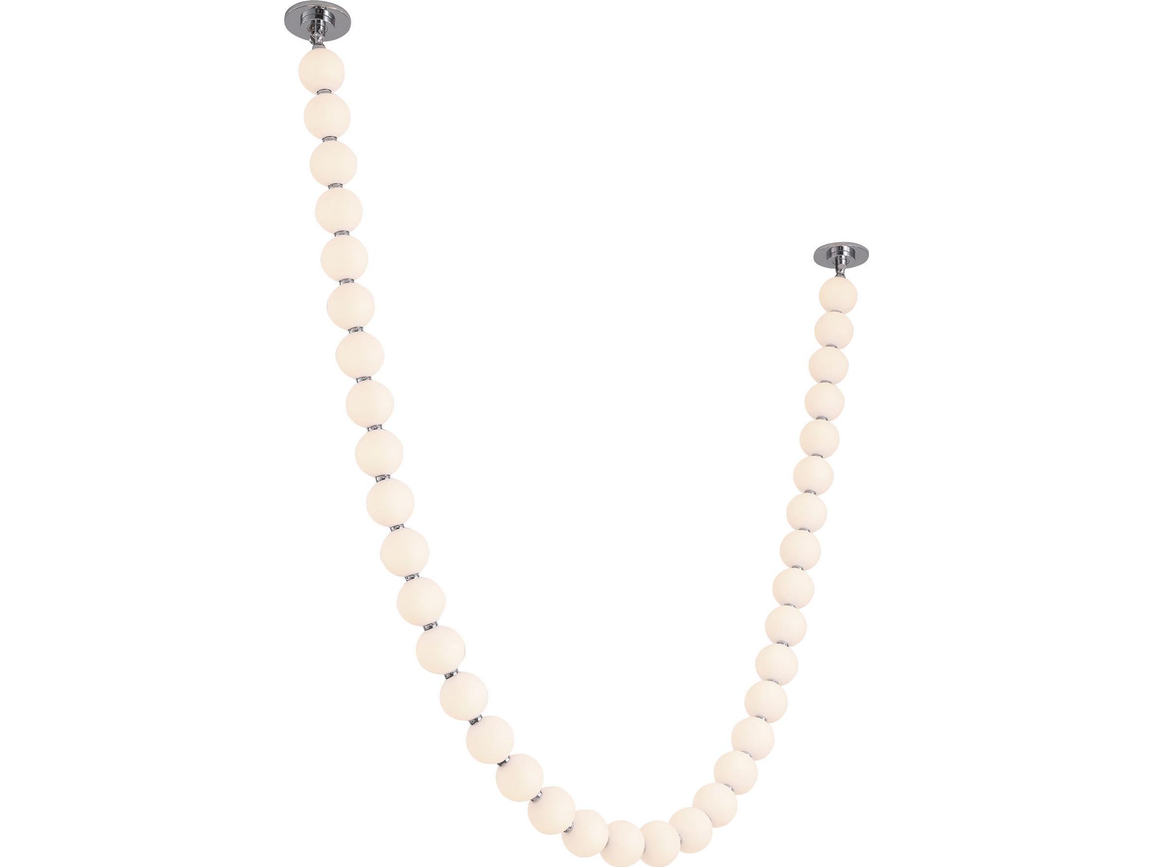 Alora Lighting Akoya Chrome Linear Pendant