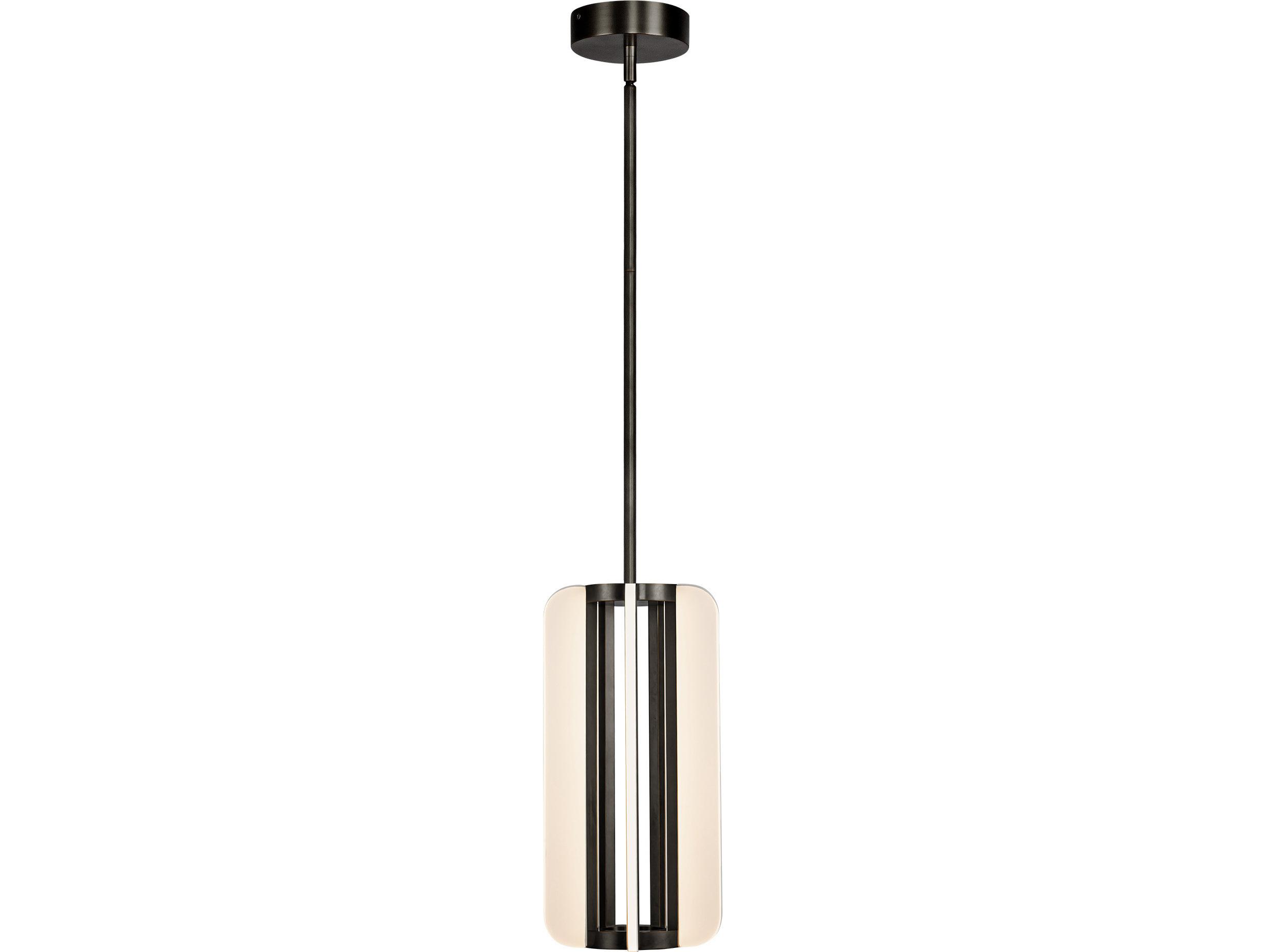 Alora Lighting Anders Urban Bronze Black Geometric Pendant