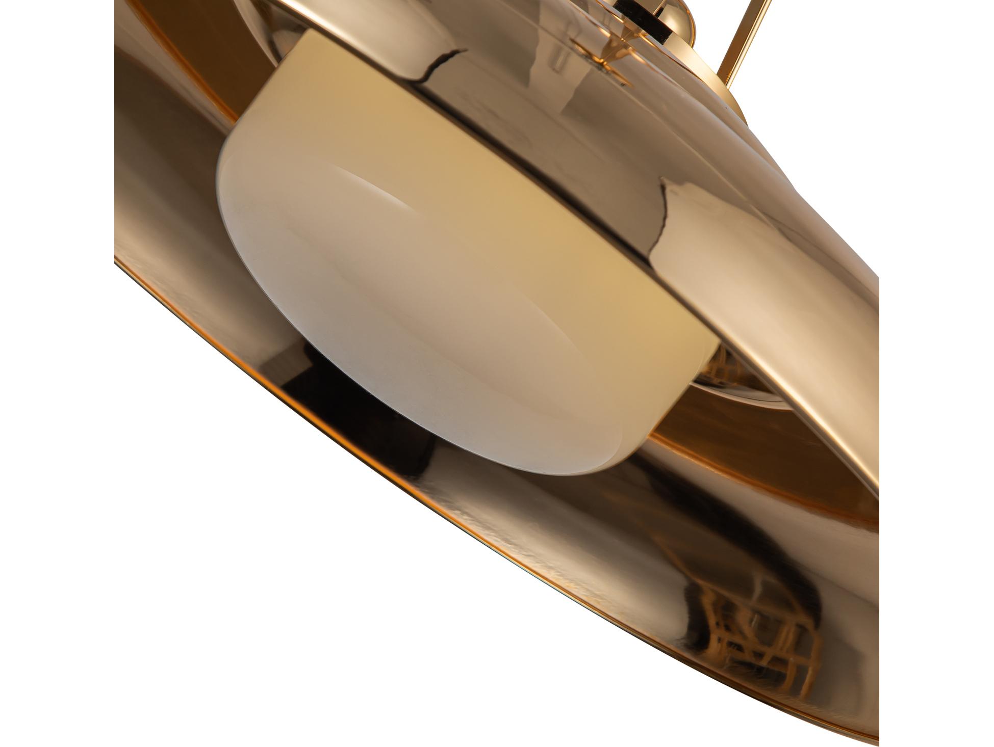 Alora Lighting Palmetto 1-Light Polished Brass Dome Pendant