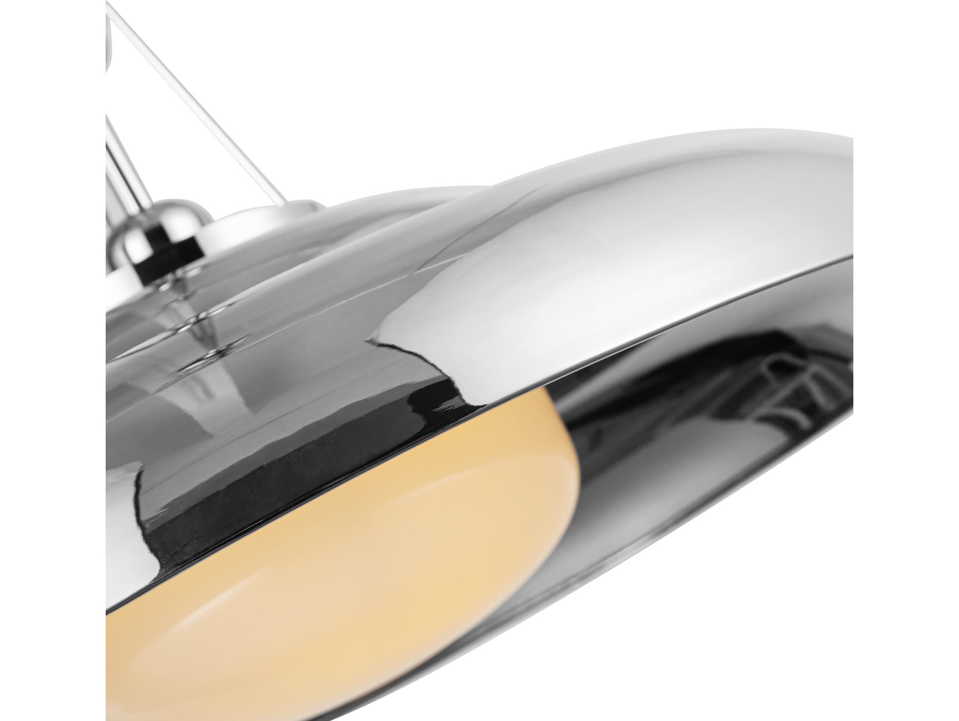 Alora Lighting Palmetto 1-Light Polished Nickel Dome Pendant