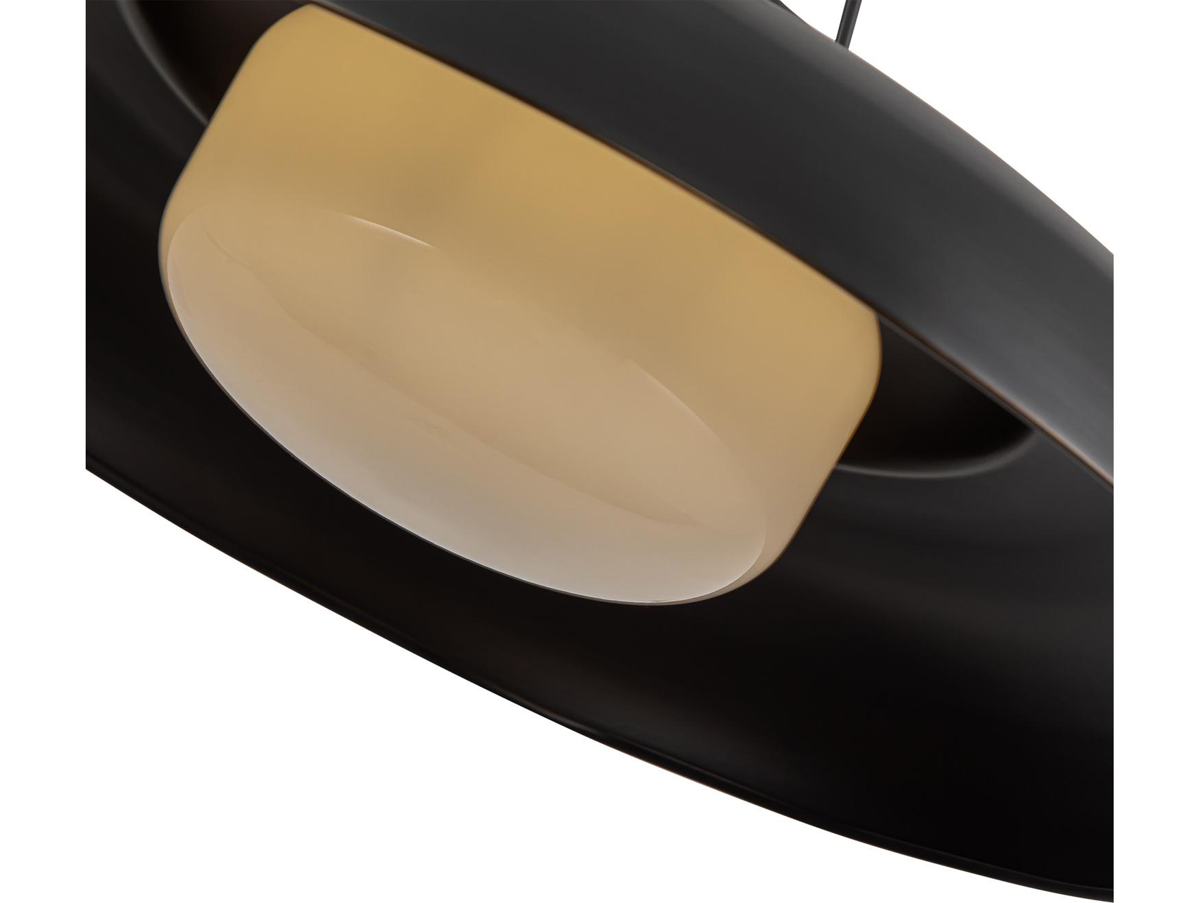 Alora Lighting Palmetto 1-Light Urban Bronze Black Dome Pendant