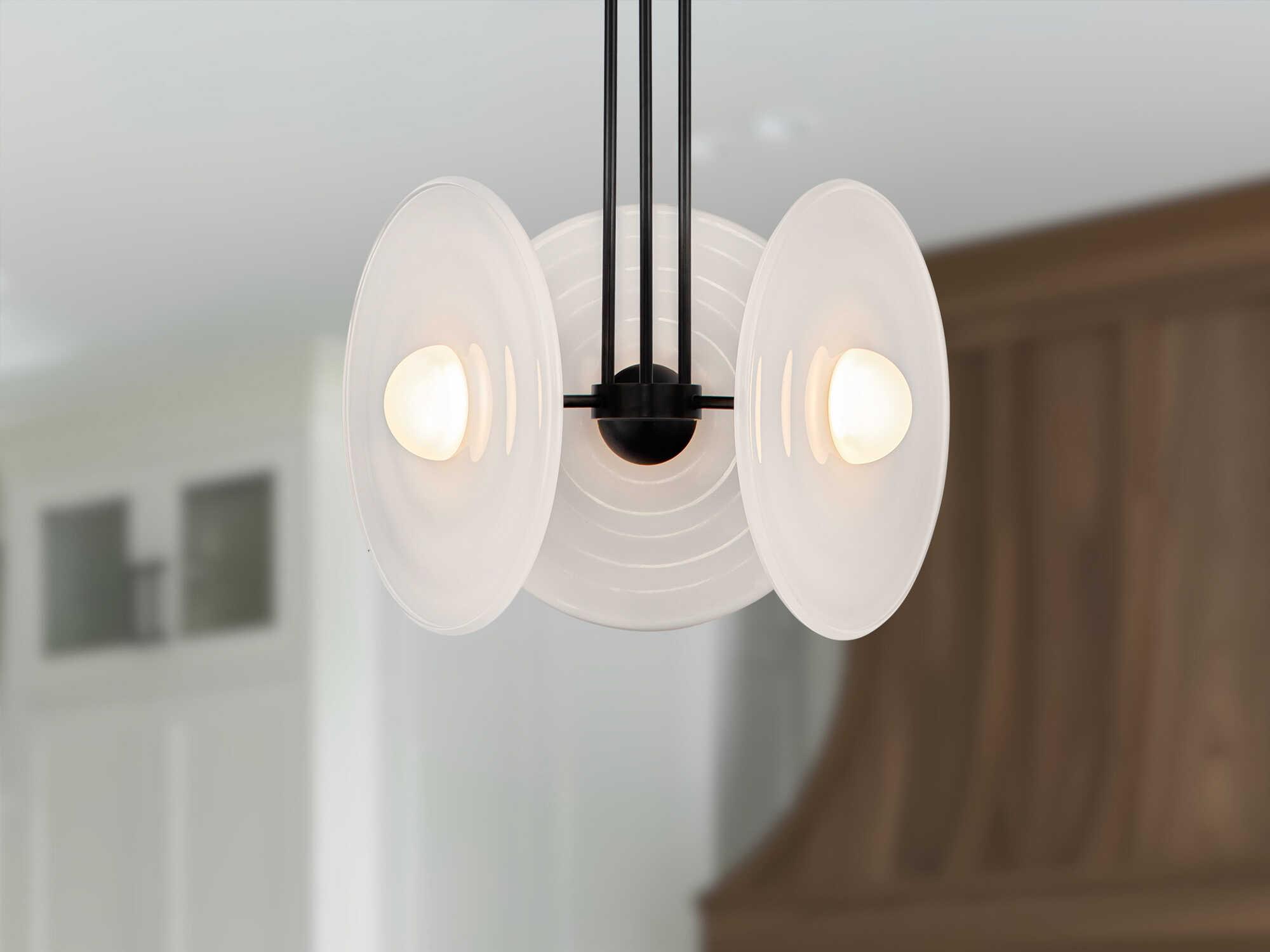 Alora Lighting Harbour Urban Bronze Black Round Pendant